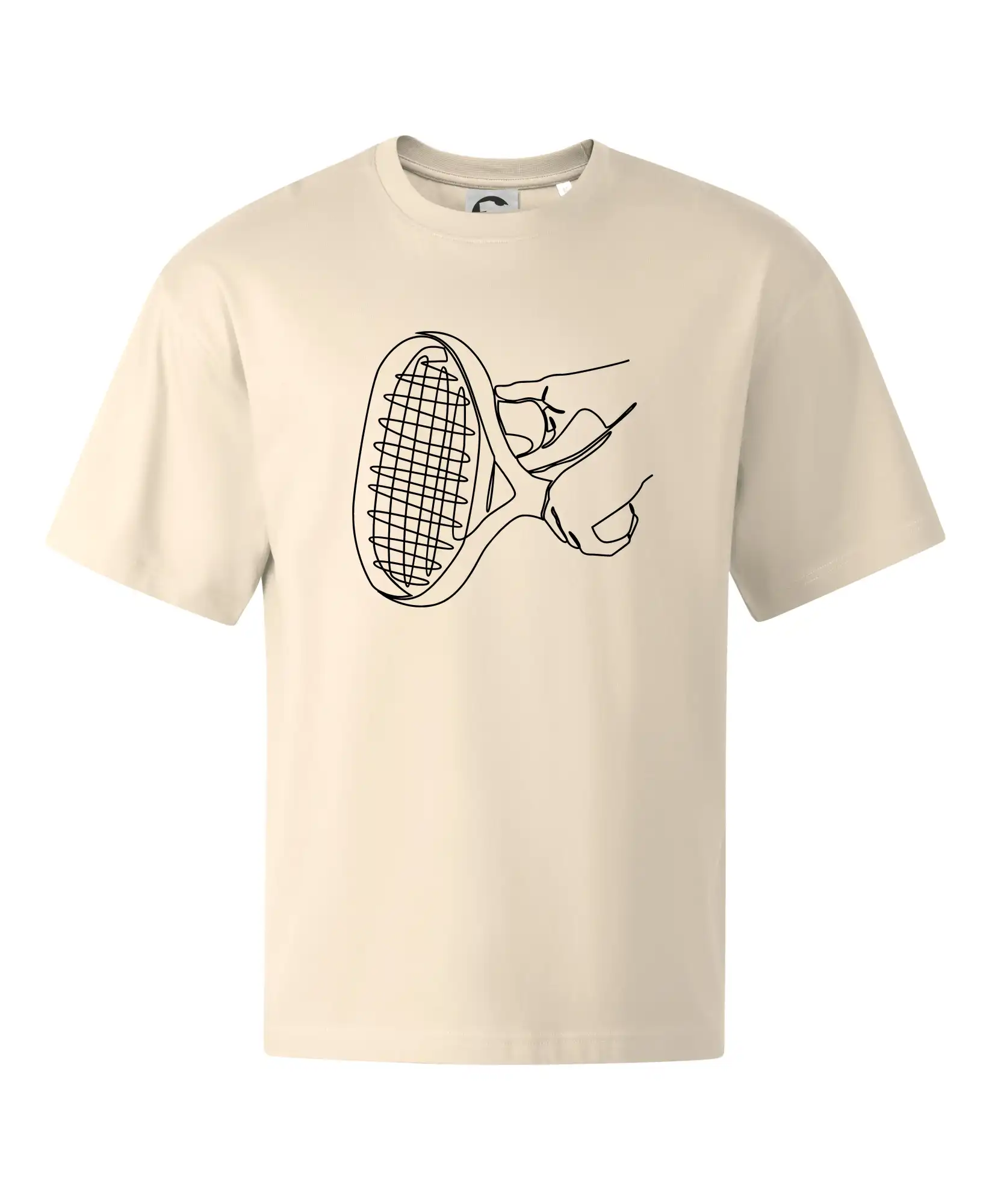 Tenisová raketa jedným ťahom