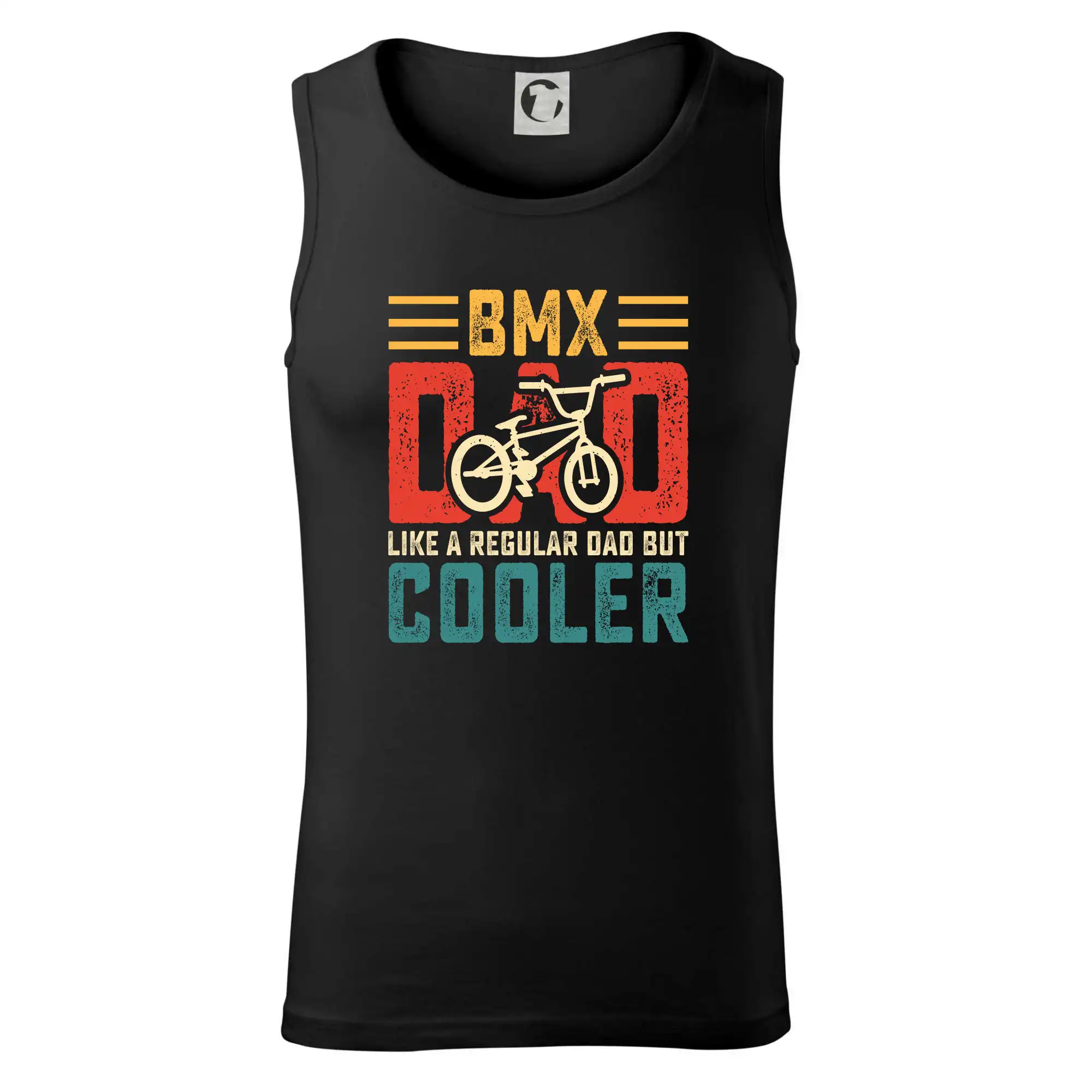 Tričko ako darček pre cyklistu - Bmx dad like a regular dad but cooler - Tielko pánske Core