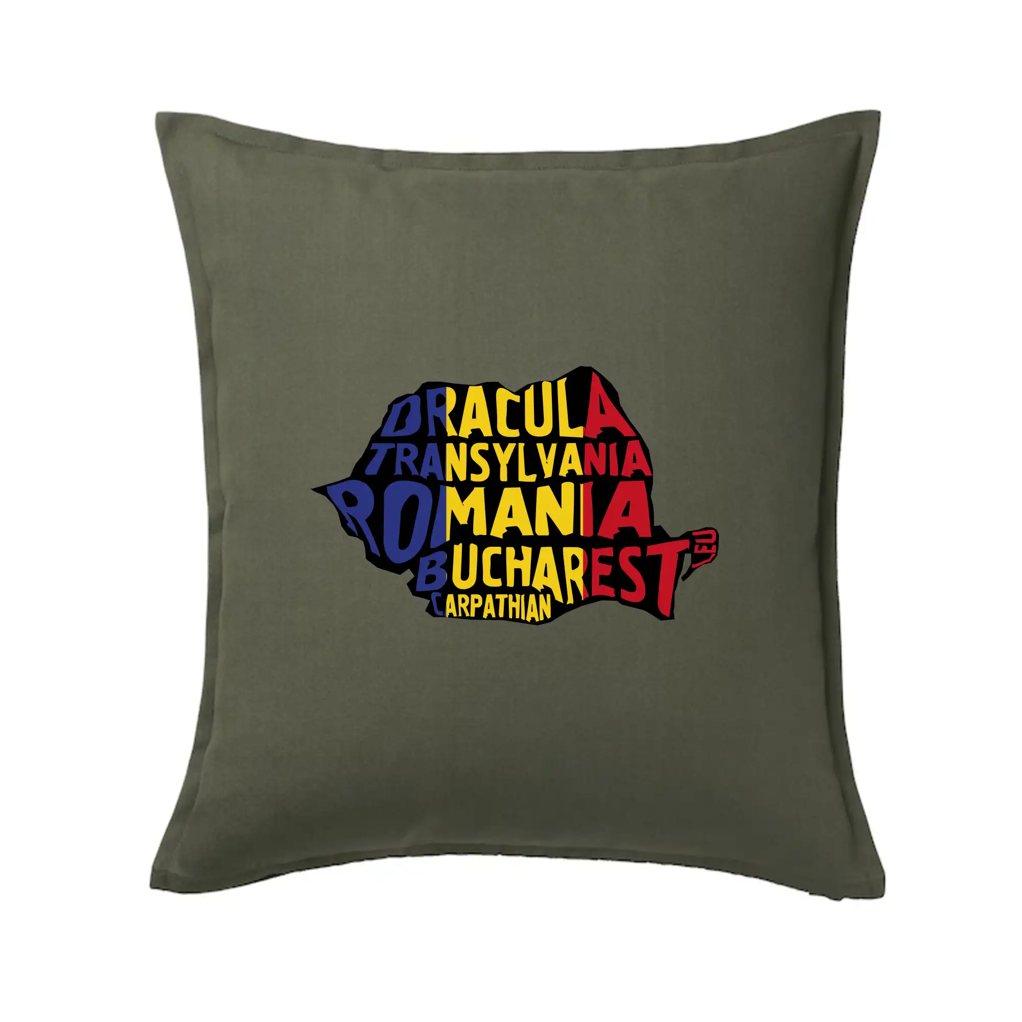Ostatné mestá / miesta - Mapy - názvy miest - Rumunsko - Vankúš 50x50