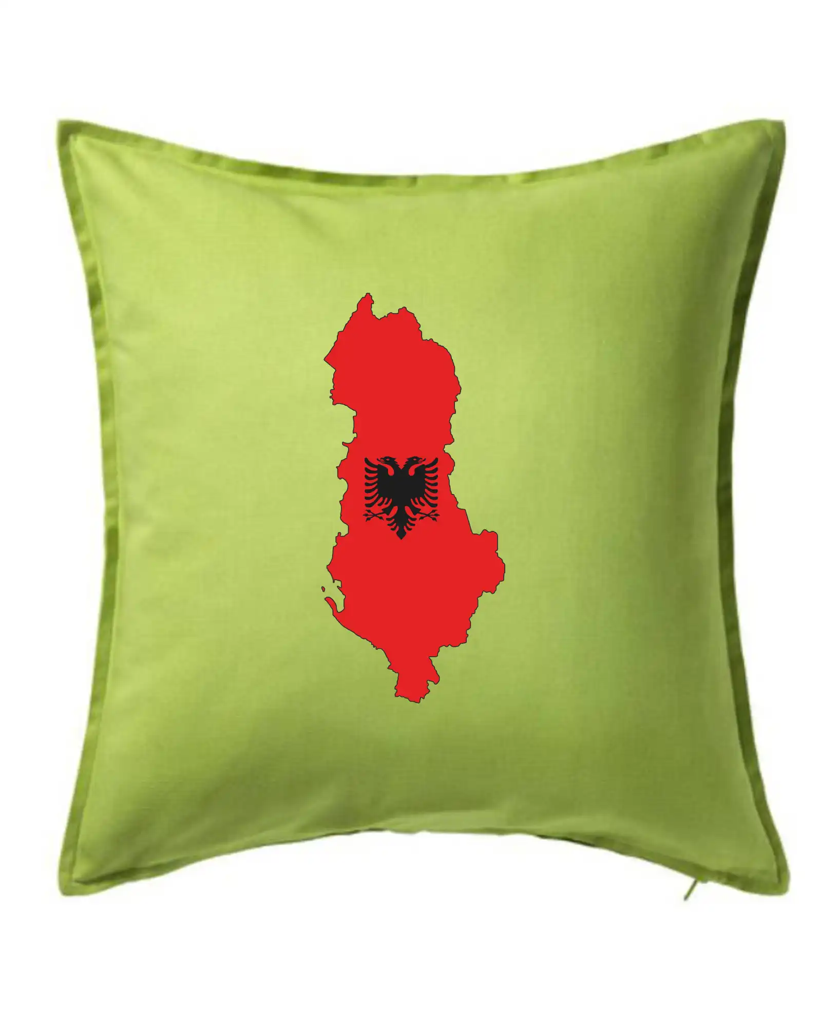 Ostatné mestá / miesta - Albánsko mapa a znak - Vankúš 50x50