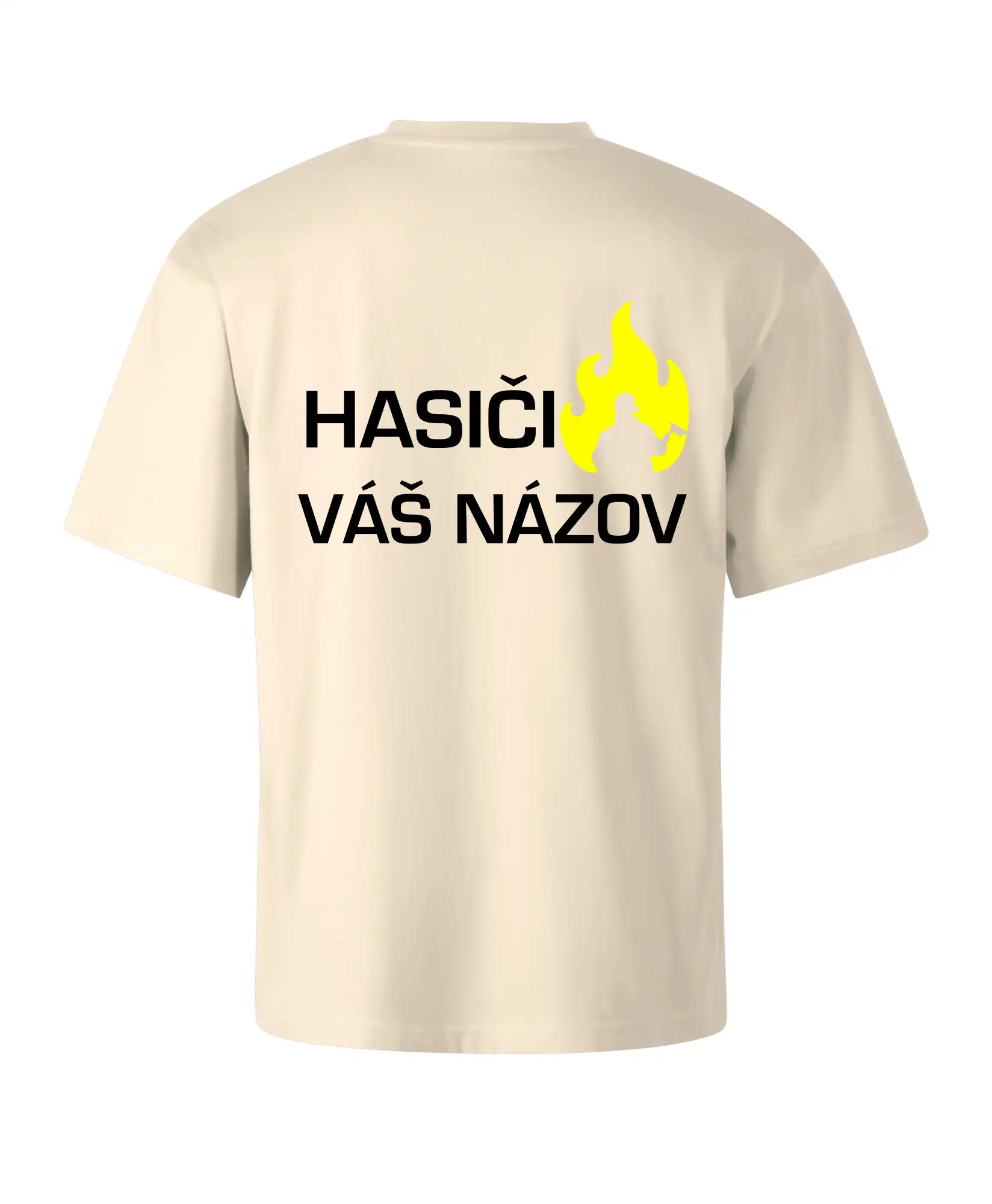Hasiči - Váš názov - FLUO + Reflexná potlač