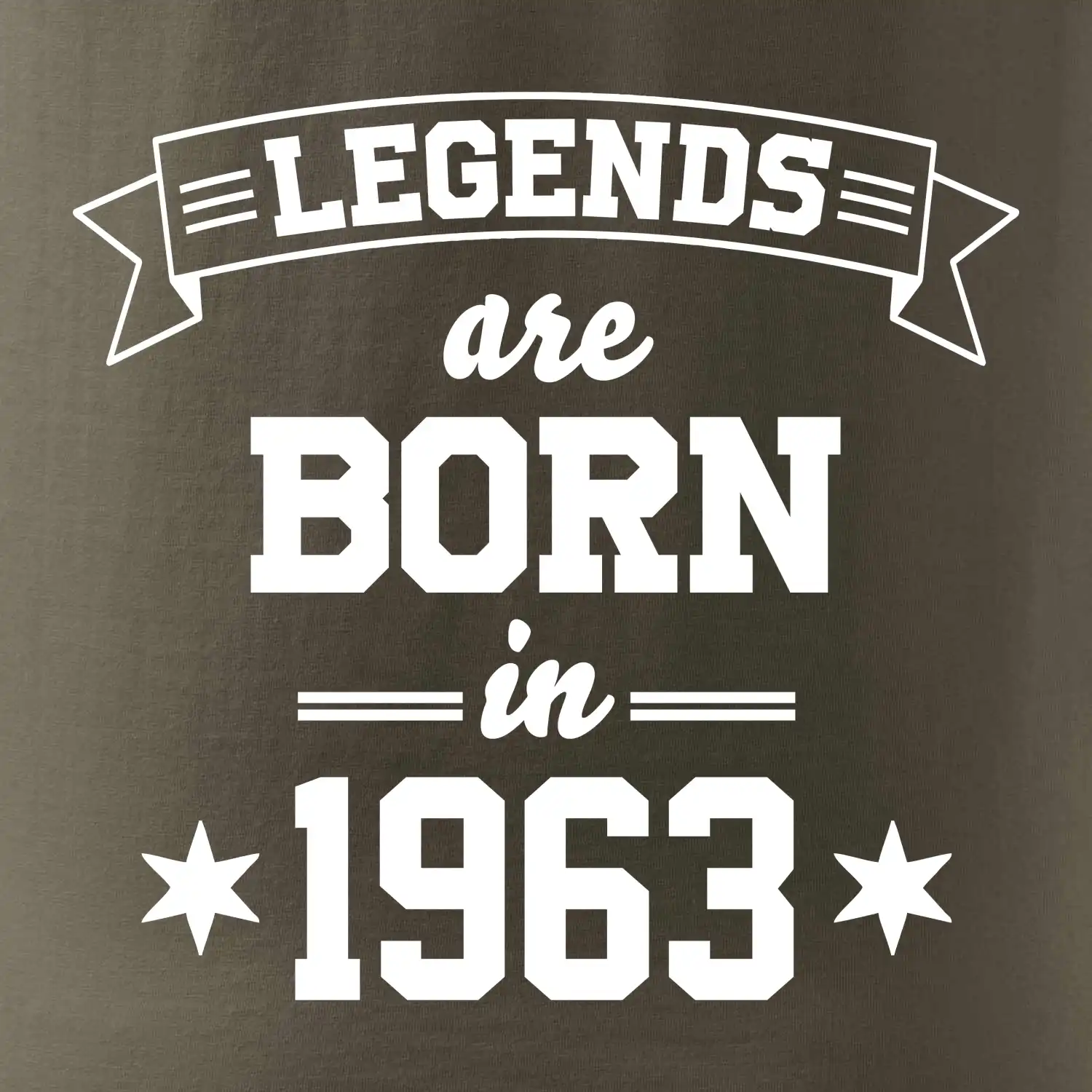 Legends are born in 1963