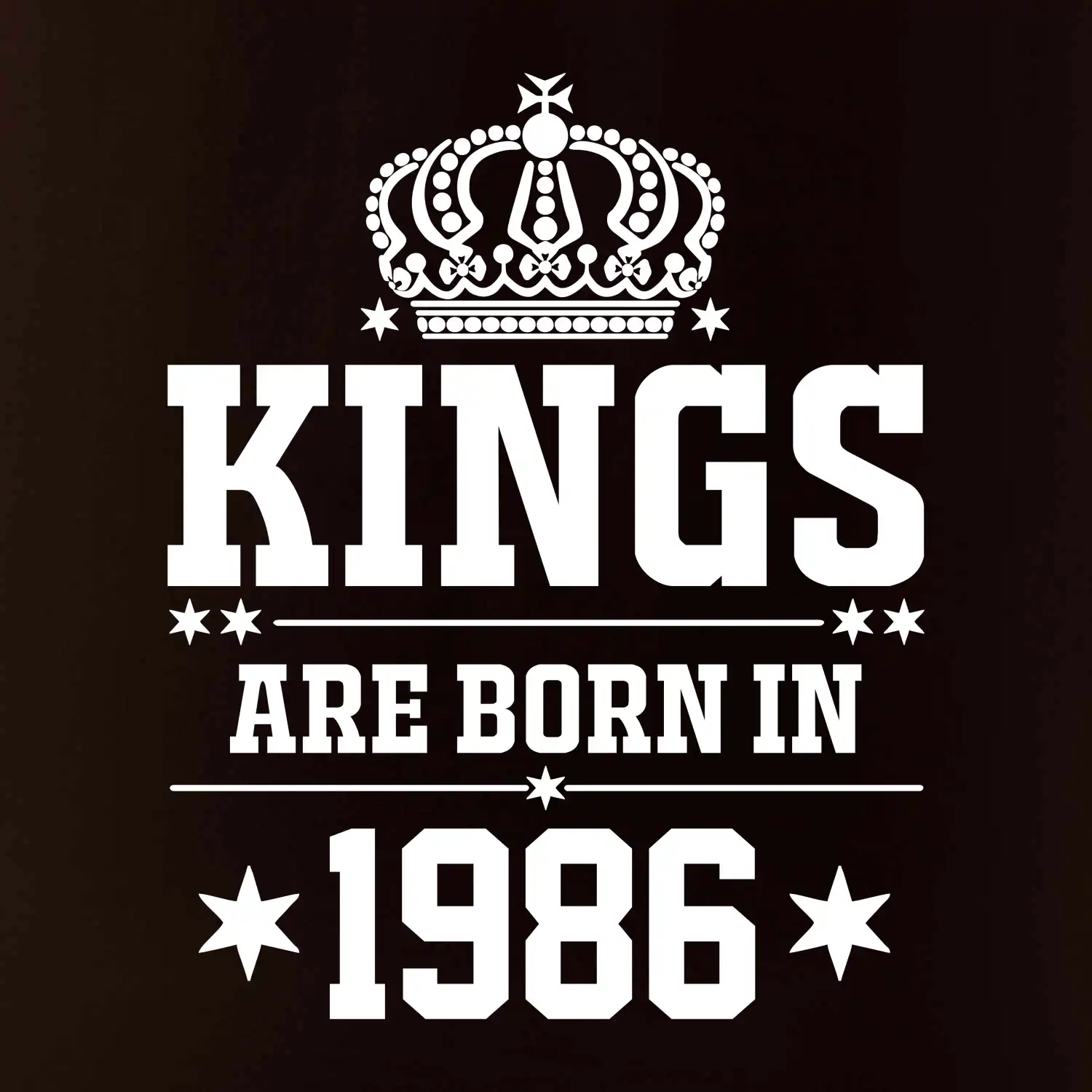 Kings are born in 1986