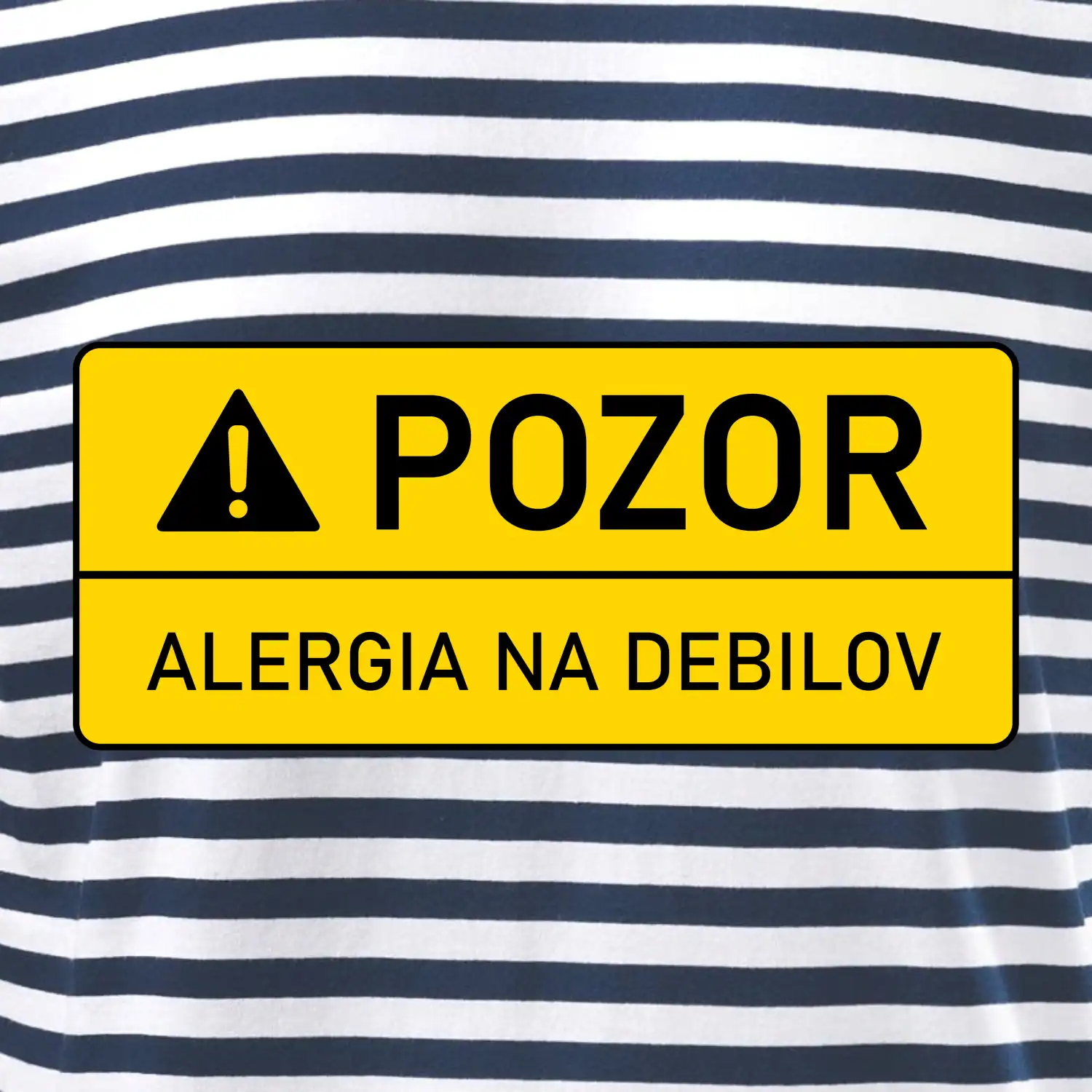 Pozor alergia na debilov SK