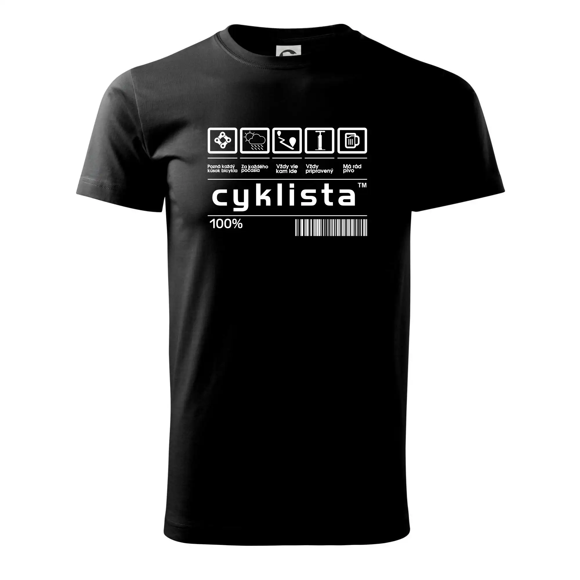 Čiarový kód - cyklista