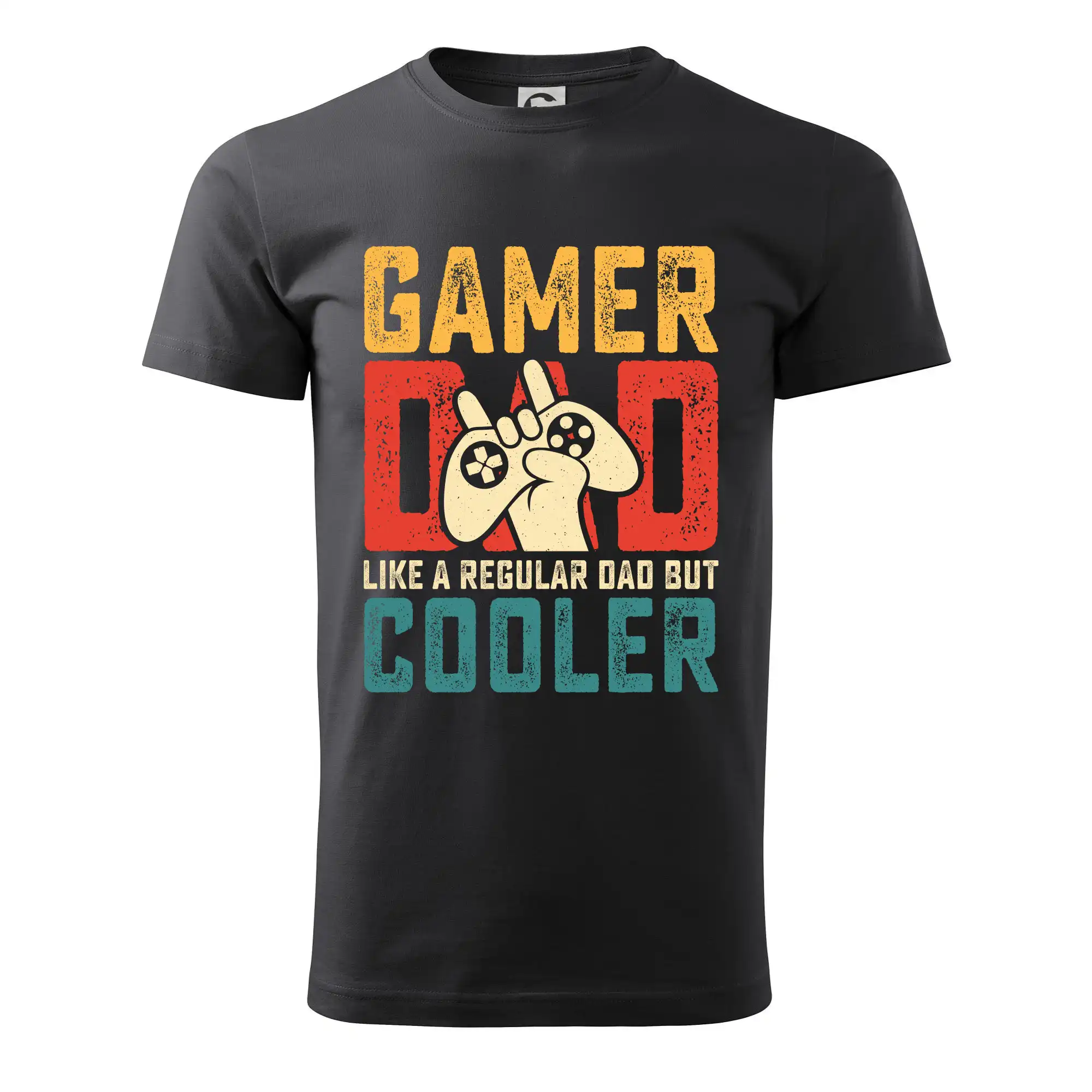 Tričká pre ajťákov - Gamer dad like a regular dad but cooler - Pánske tričko nižšej gramáže