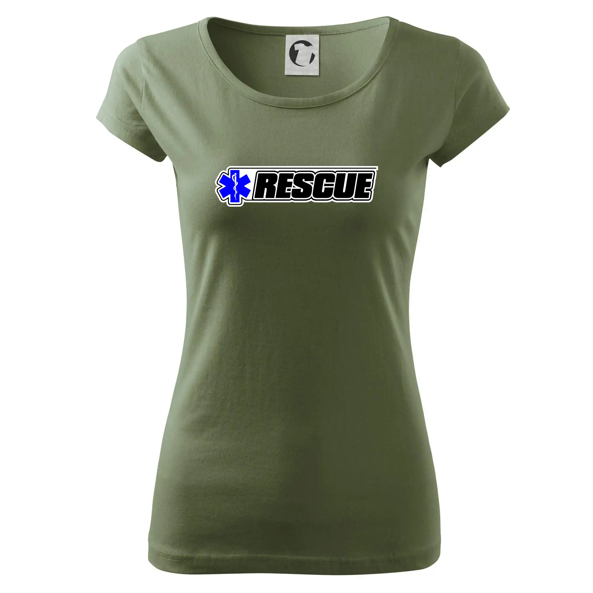 Záchranář rescue kříž modrý