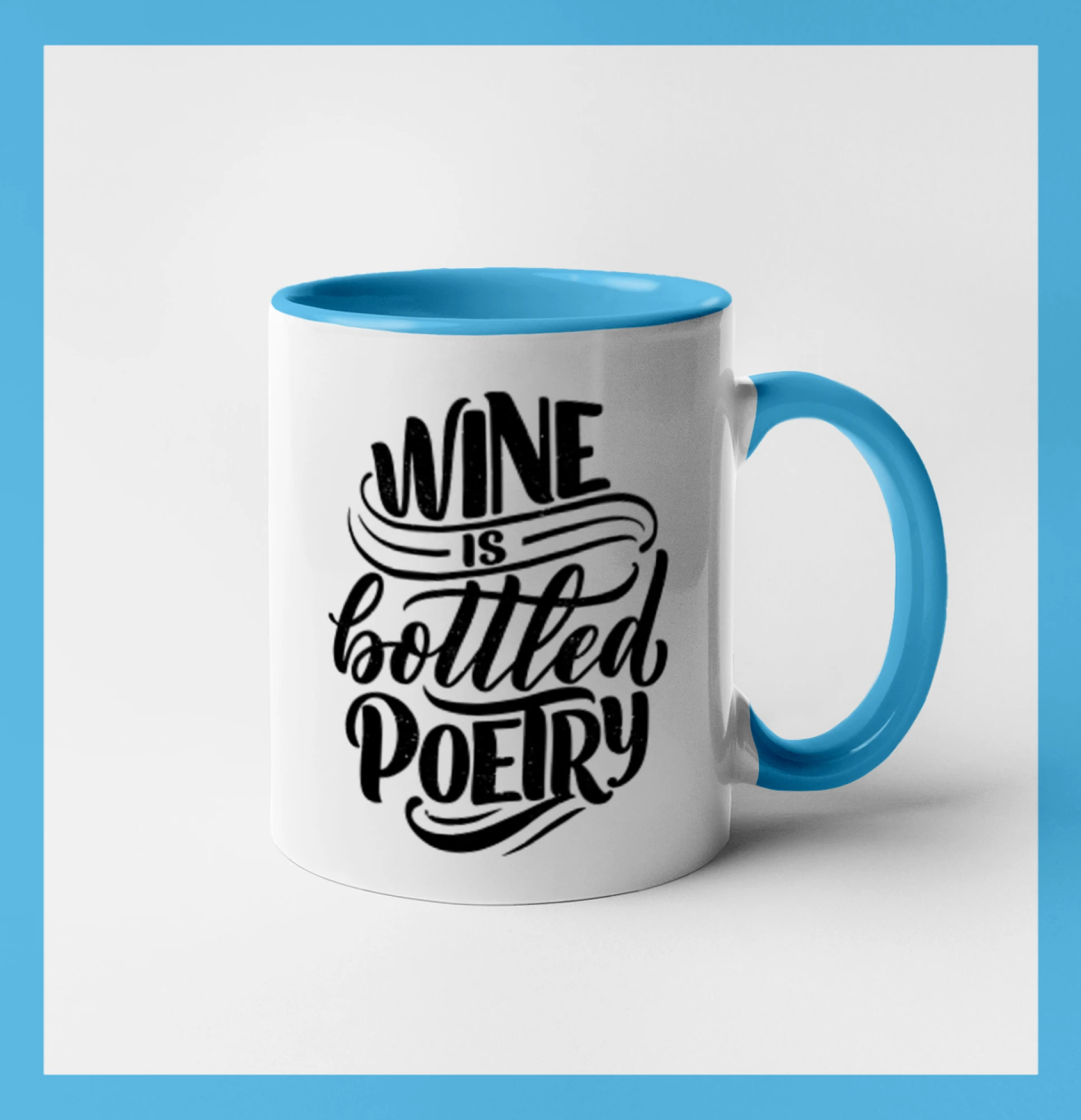 Wine is bottled poetry