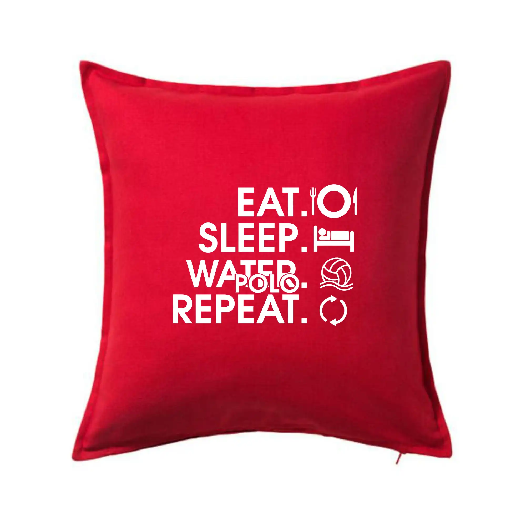 Ostatné športy - Eat sleep watter polo repeat - Vankúš 50x50