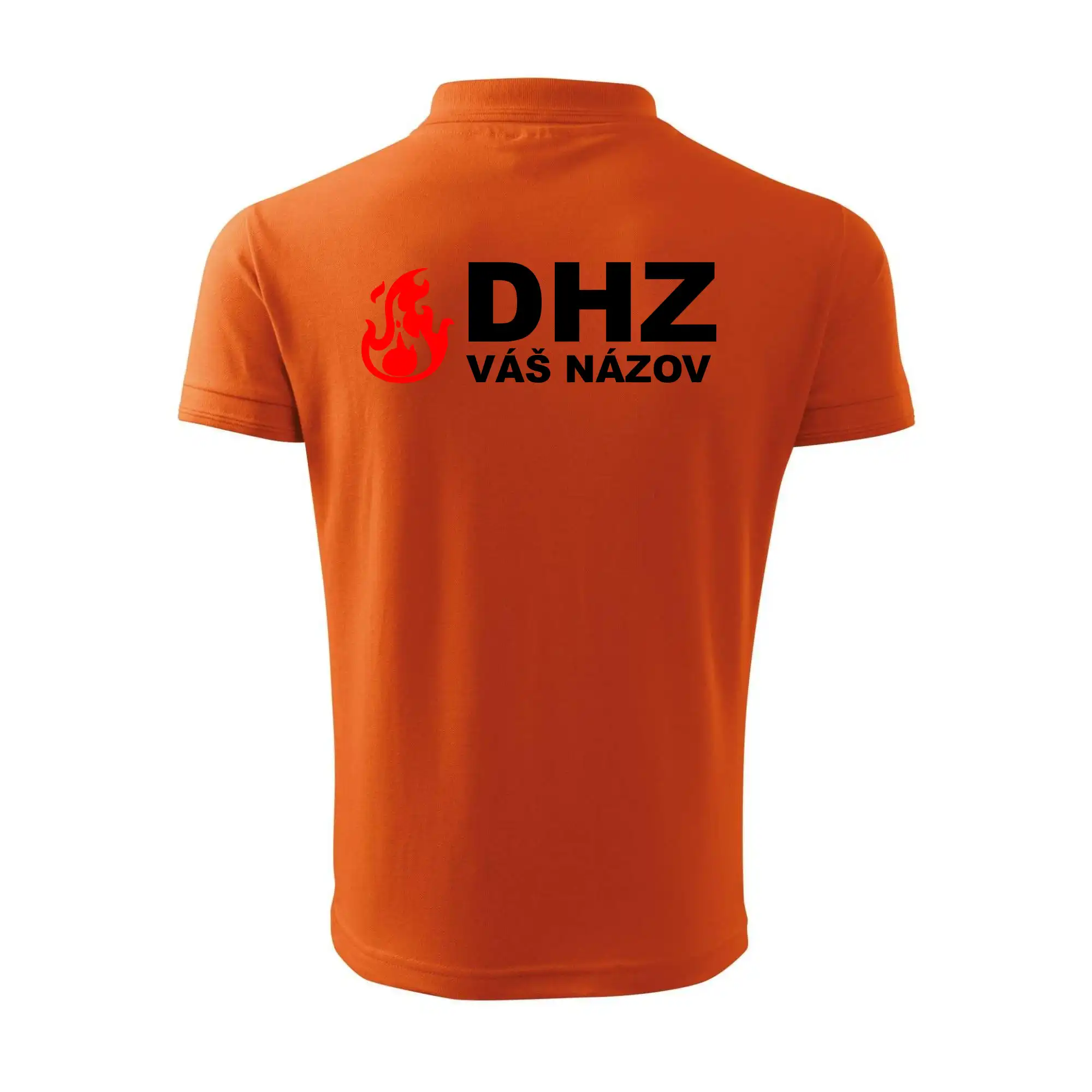 DHZ (oheň, firesport, názov sboru - vlastný nápis)