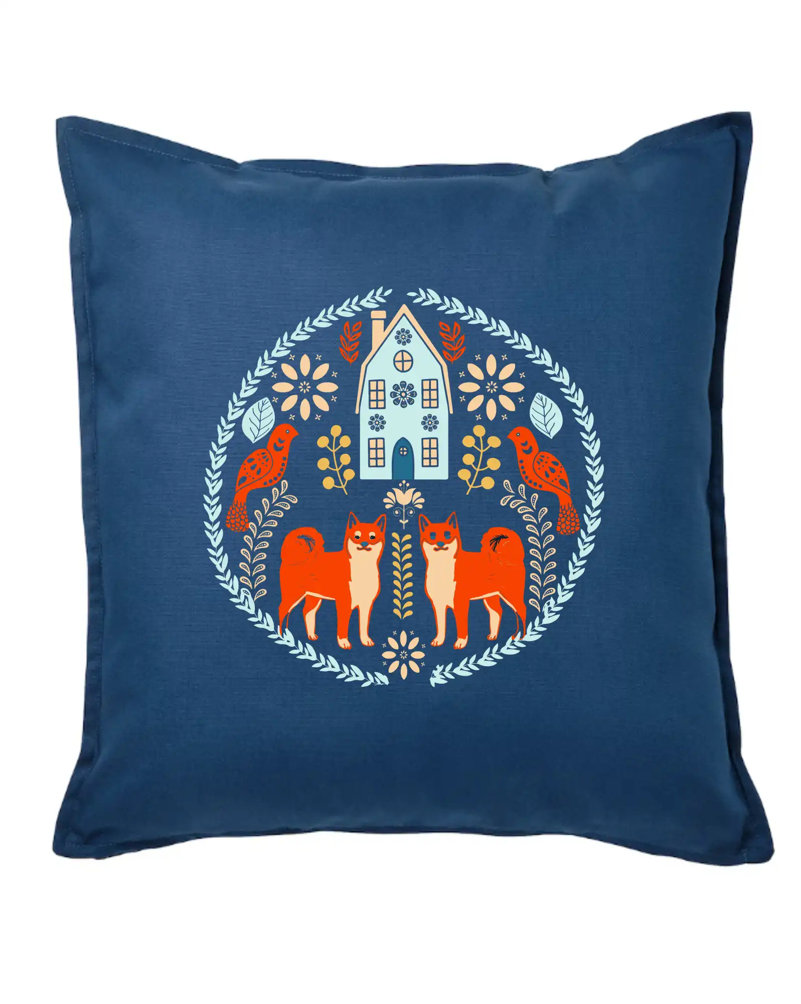 Folklór - Domov a líška folklór - Vankúš 50x50