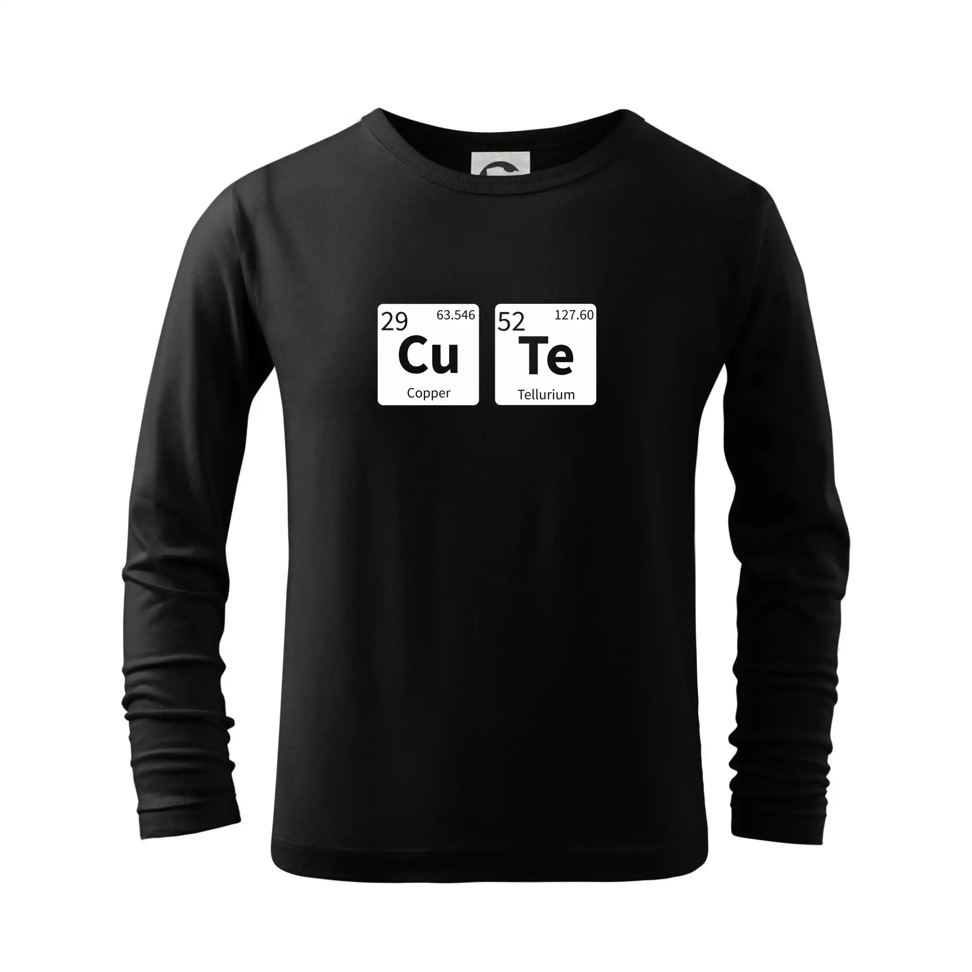 Periodické Tabuľky - Cute - tabulka - Tričko detské Long Sleeve