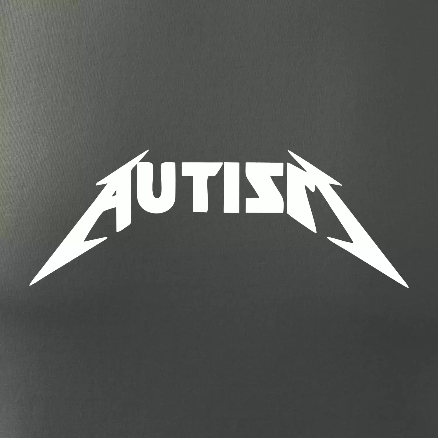 Autism rock nápis