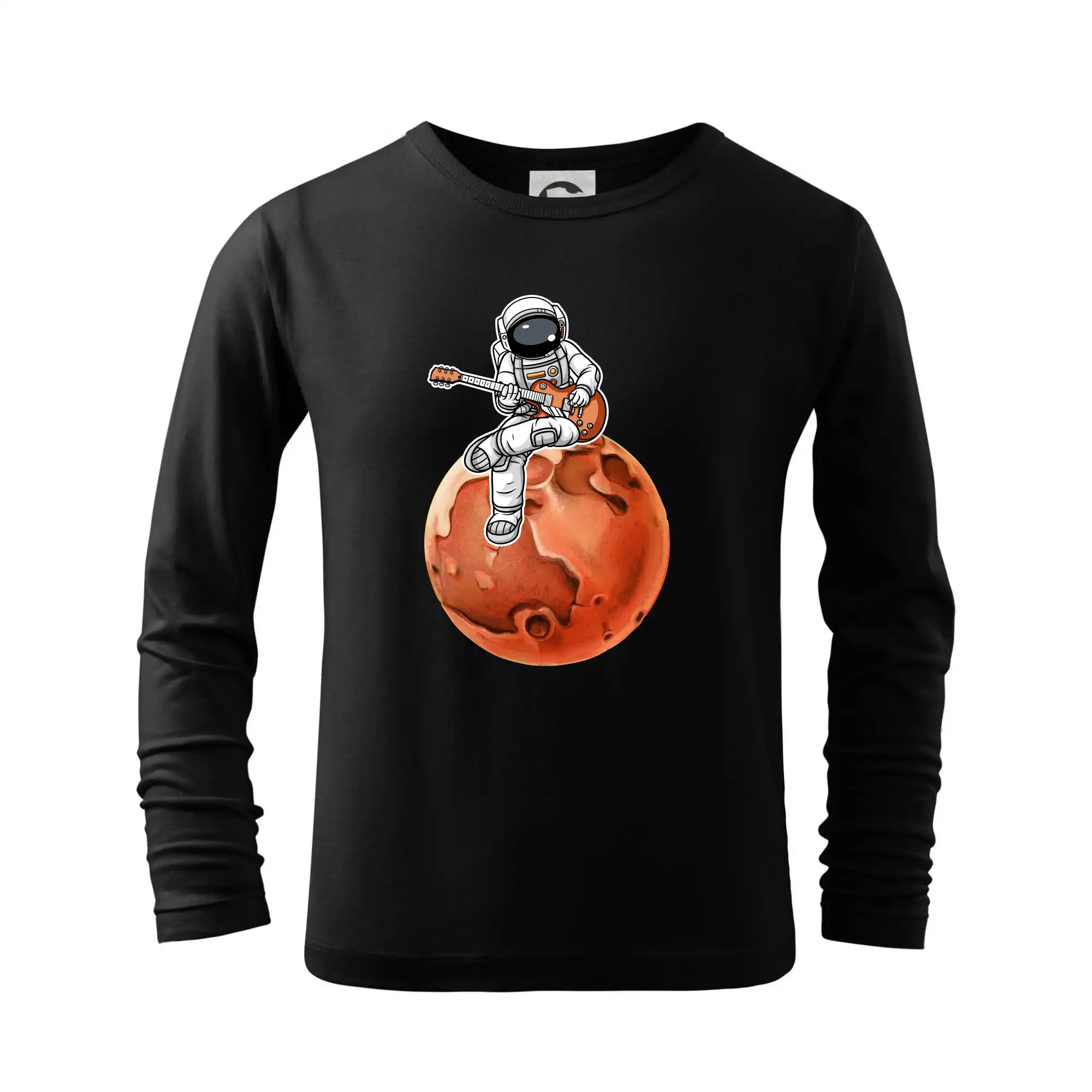 Vesmirne tričká - Mars gitarista - Tričko detské Long Sleeve