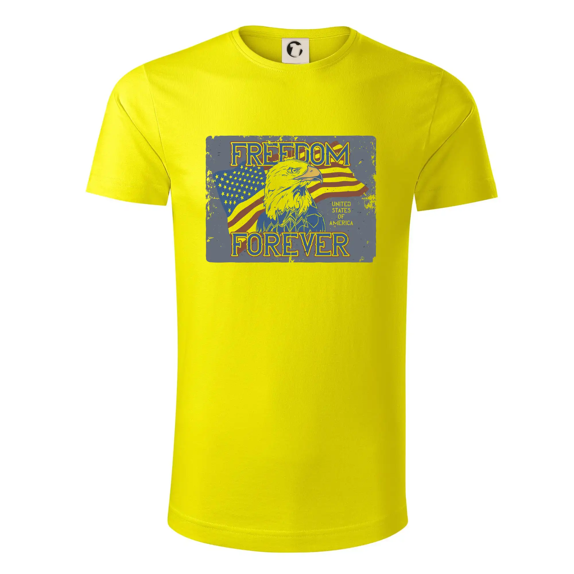 Tričká USA - Freedom forever USA - Tričko z organickej bavlny