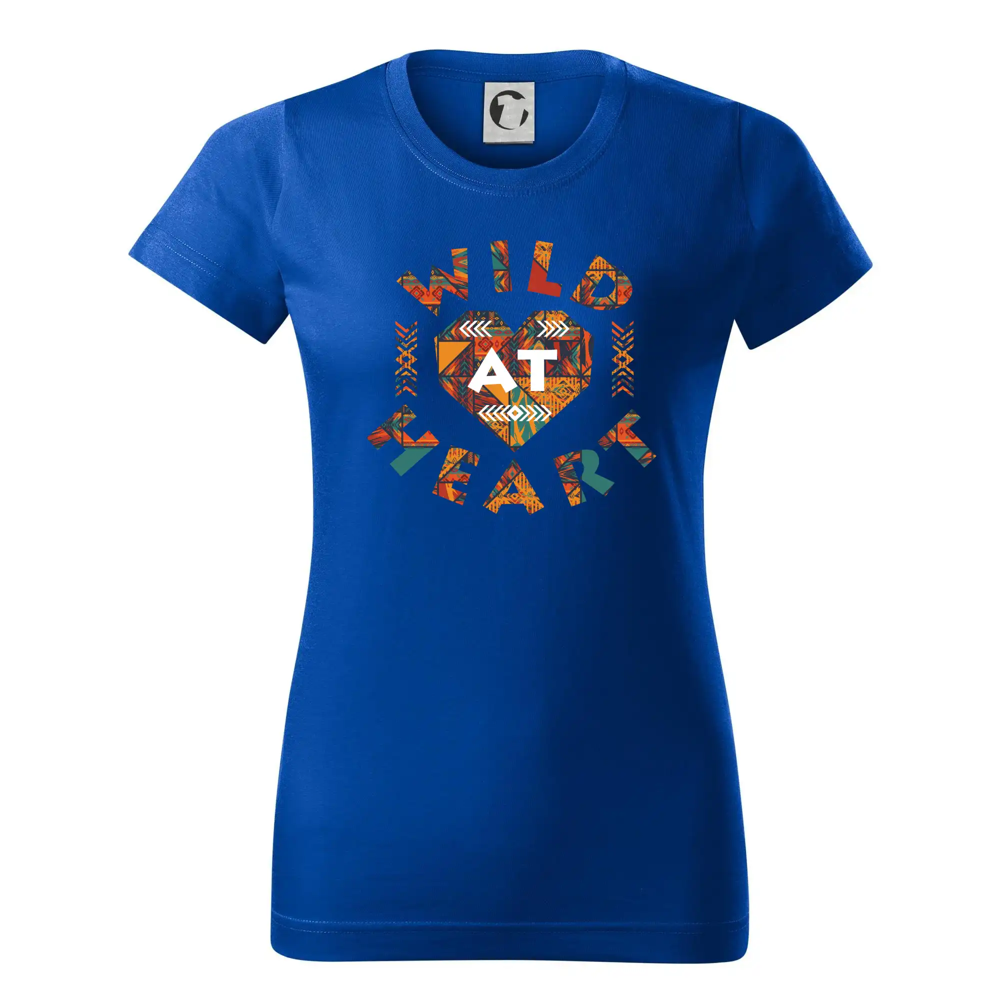 Tričká pre zamilovaných - Wild heart - Dámske tričko basic - ľahko voľnejšie a dlhšie