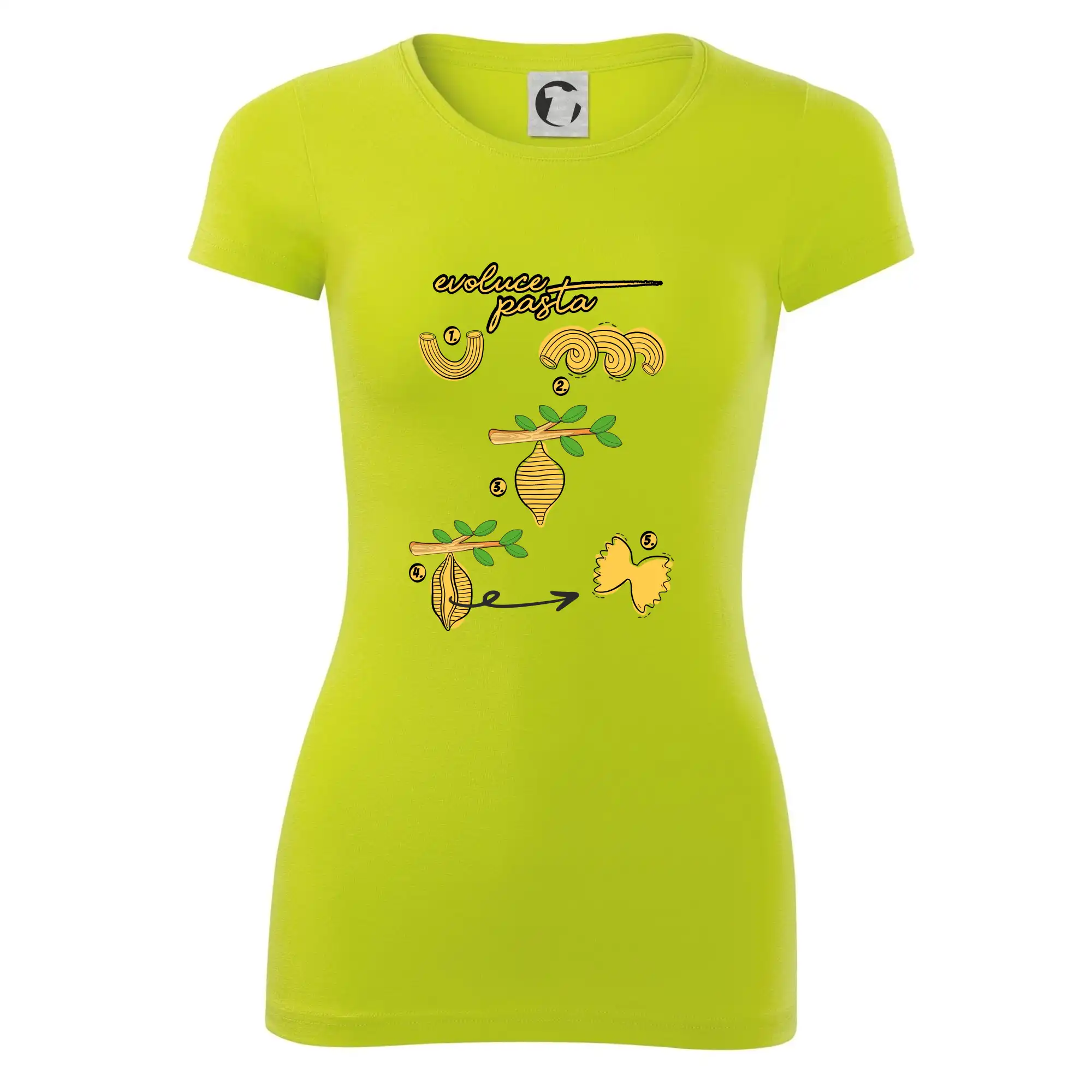 Evoluce pasta - Dámske tričko Glance - Priliehavejší strih