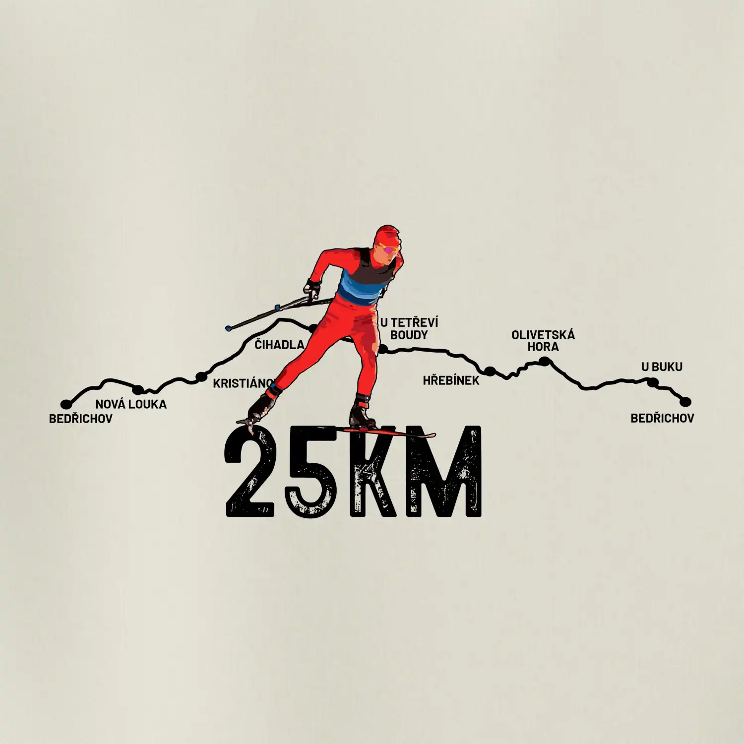 25km po Jizerkách