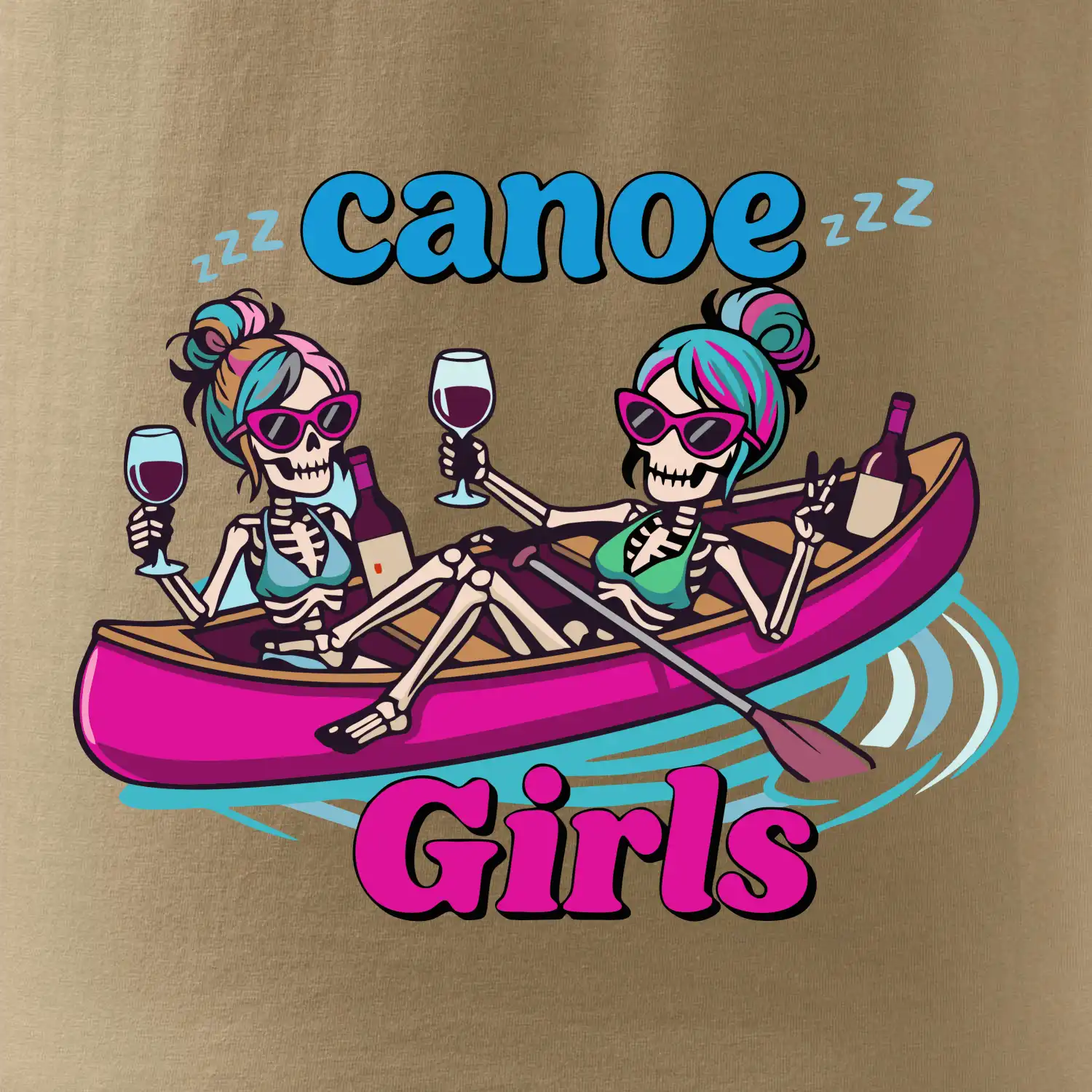 Canoe girls