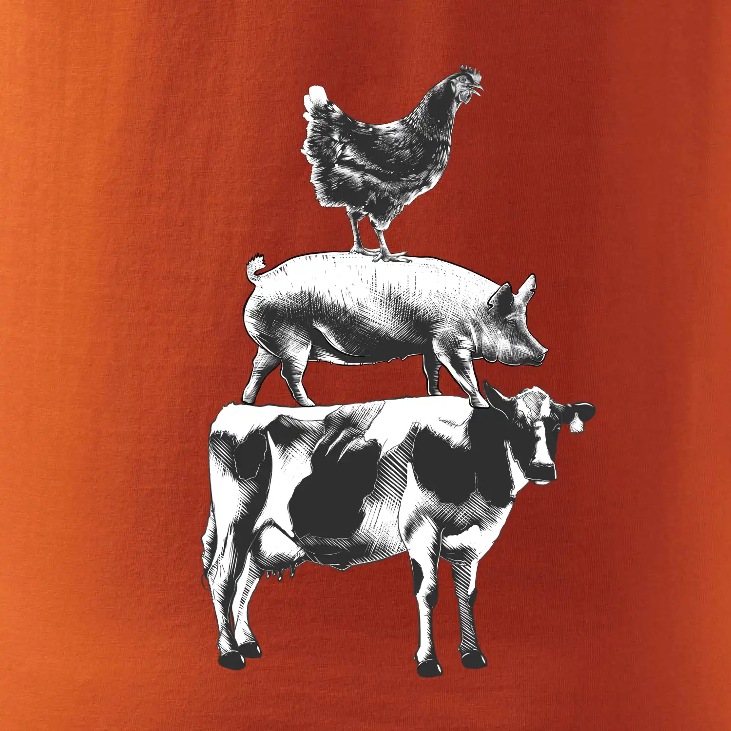 Slípka prase kravka