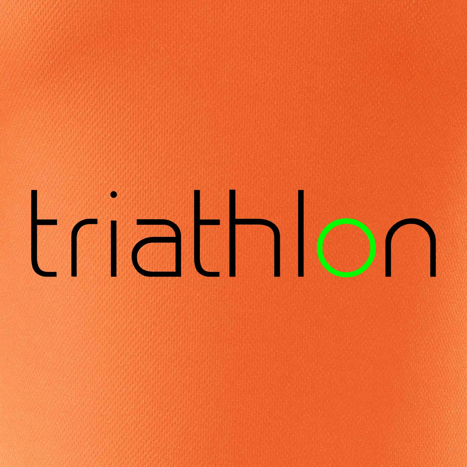 Triathlon nápis