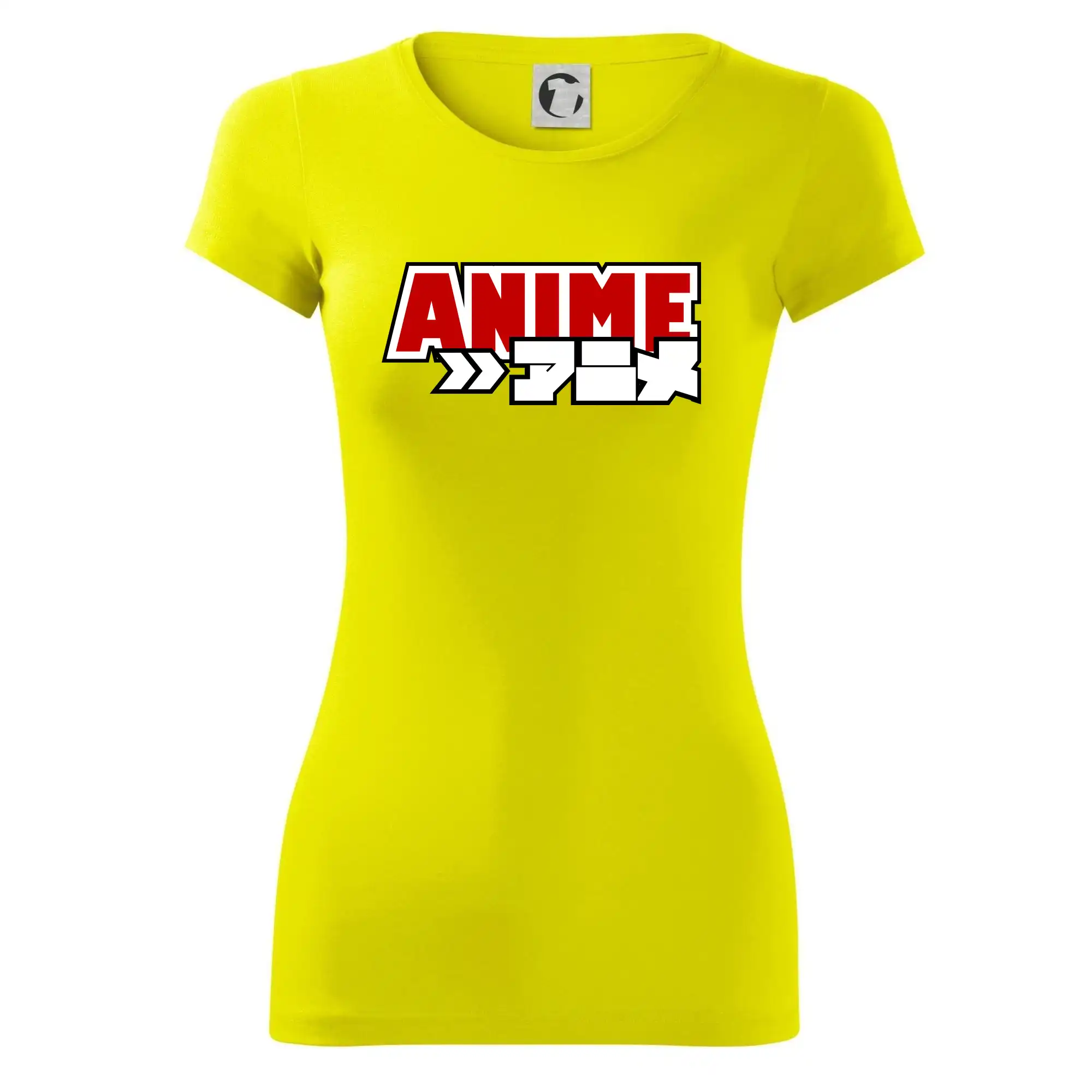 Anime nápis červený