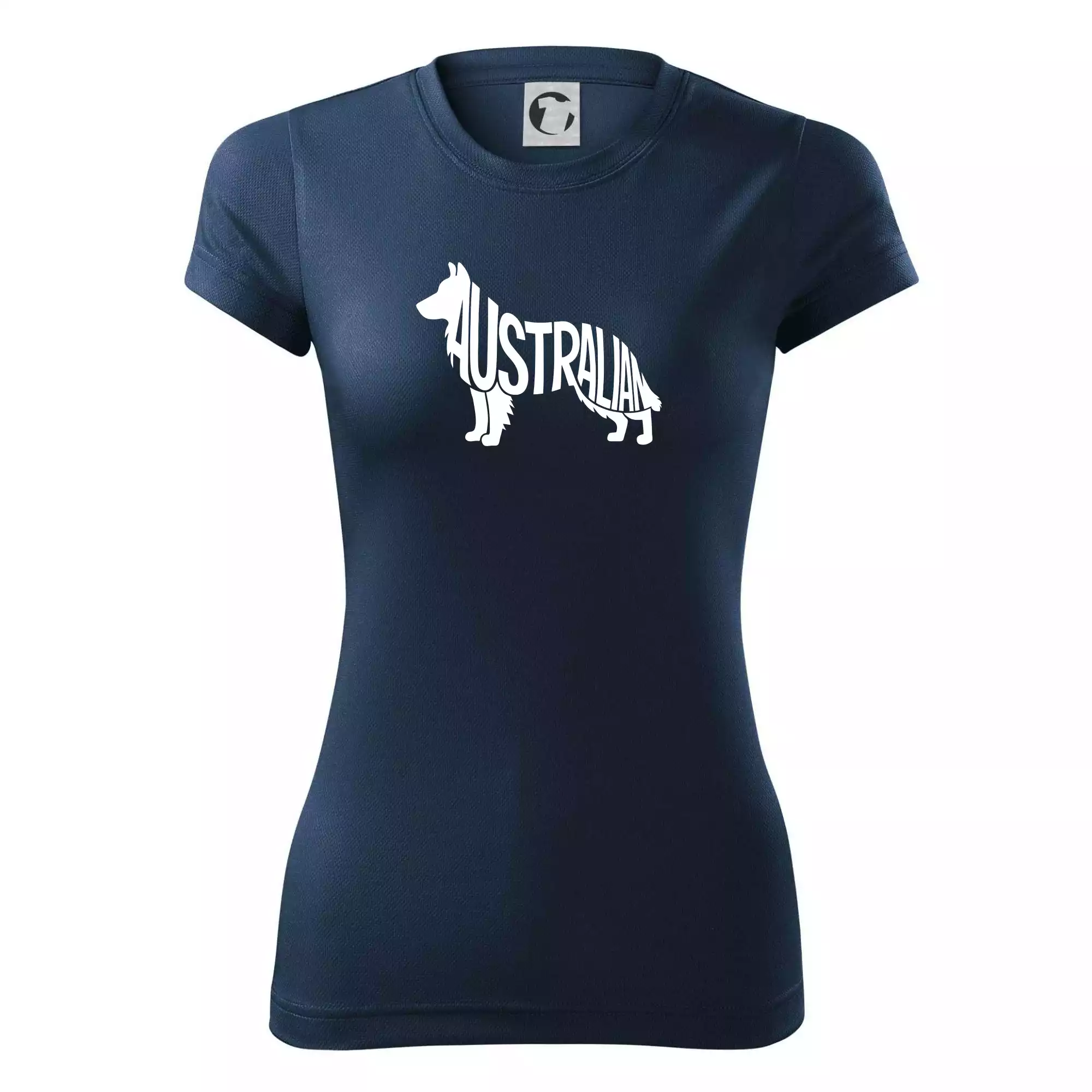 Australský Ovčák - nápis v těle