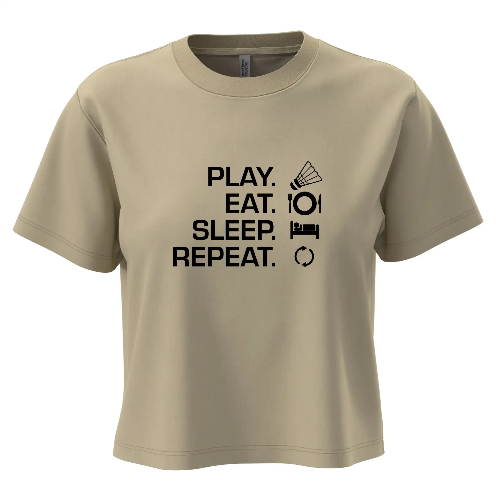 Play Eat Sleep Repeat badminton