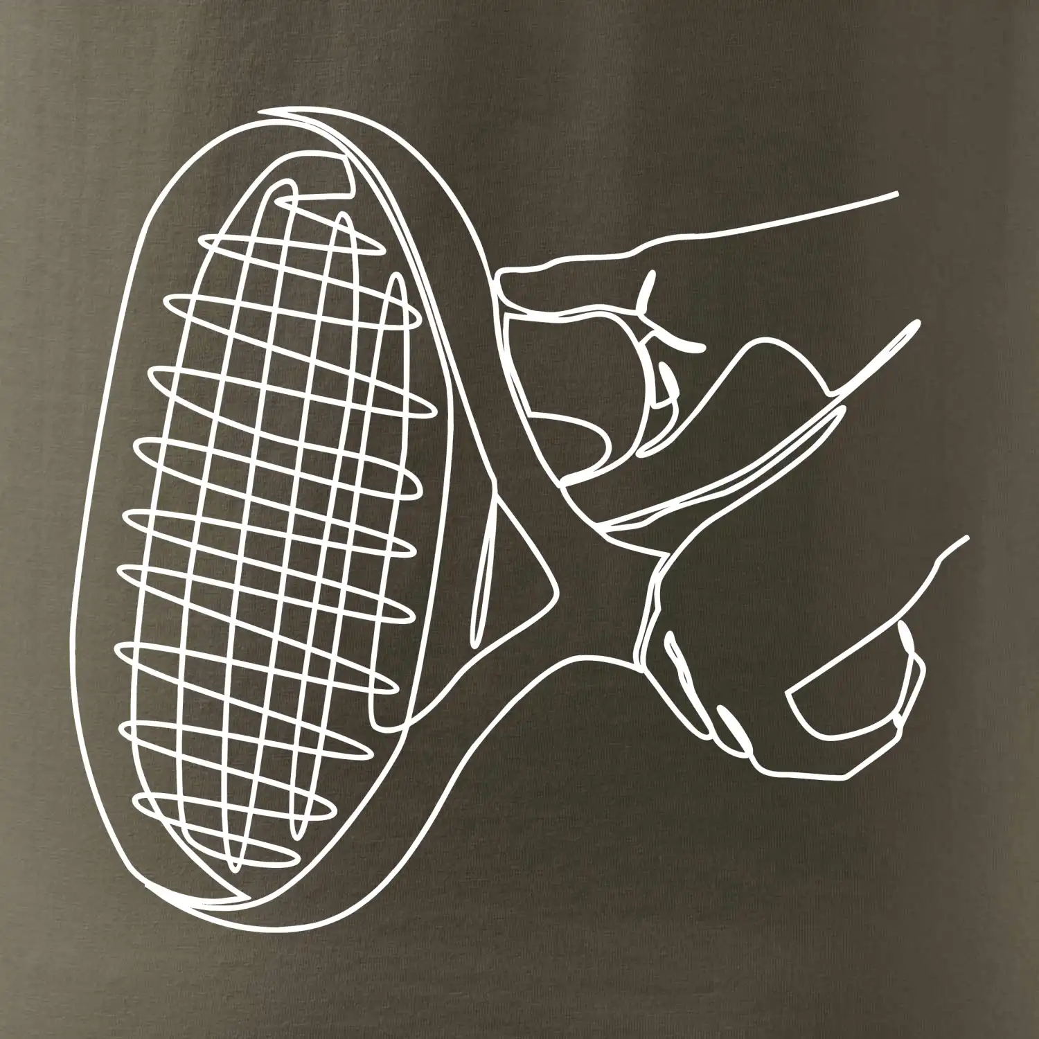 Tenisová raketa jednim tahem