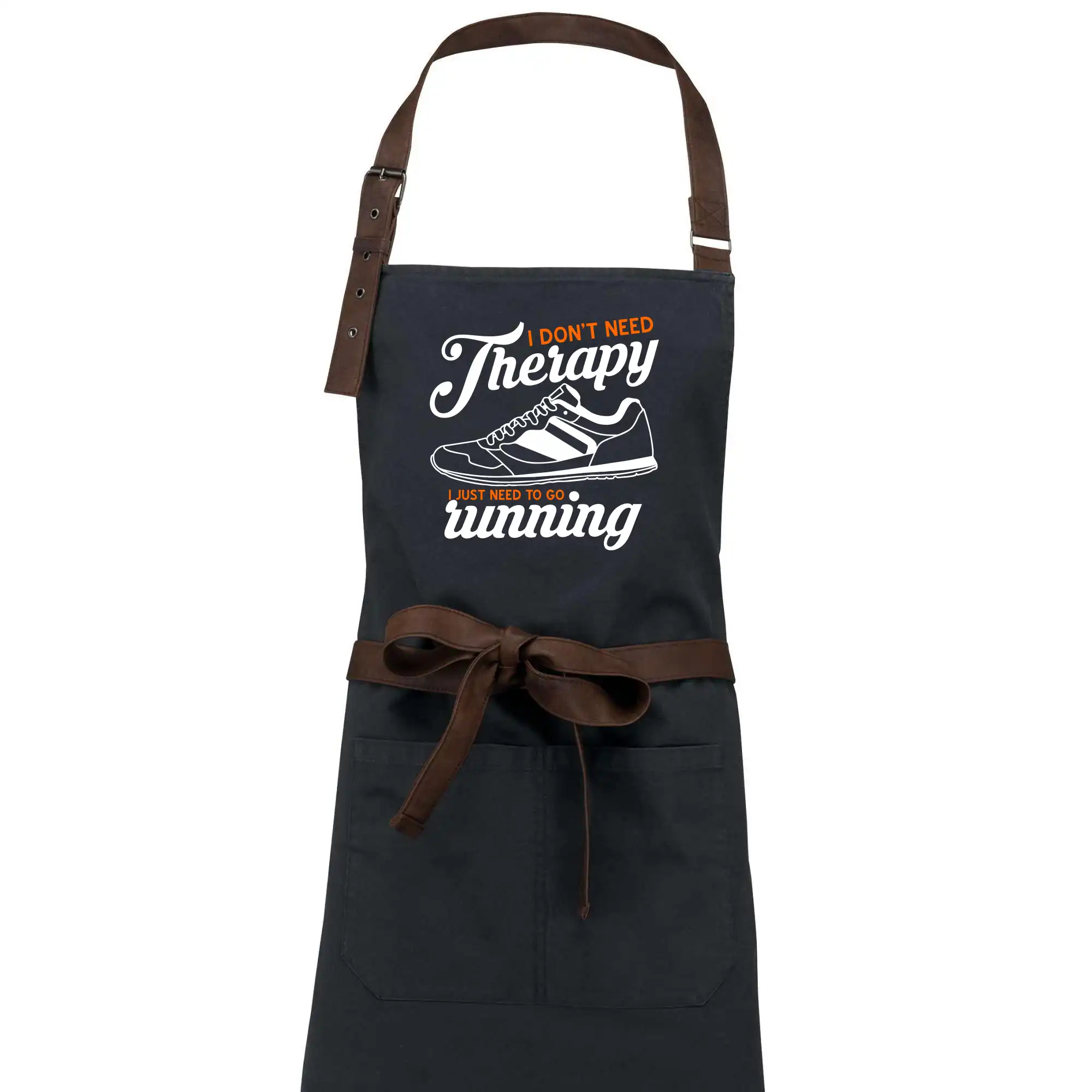 Tričká pre bežcov - I don't need therapy running - Zástera Vintage