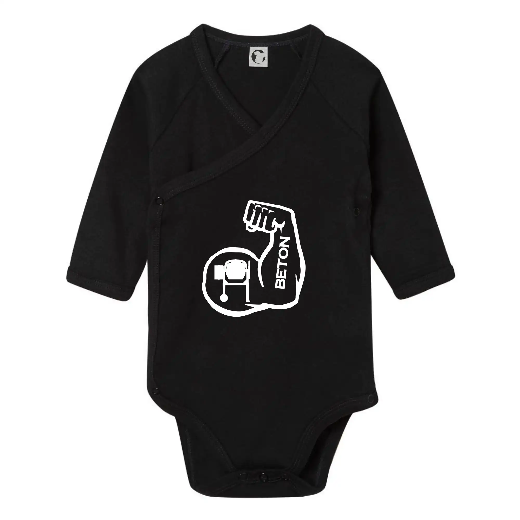 Posilňovani - Betón svaly - Body zavinovacie s dlhým rukávom