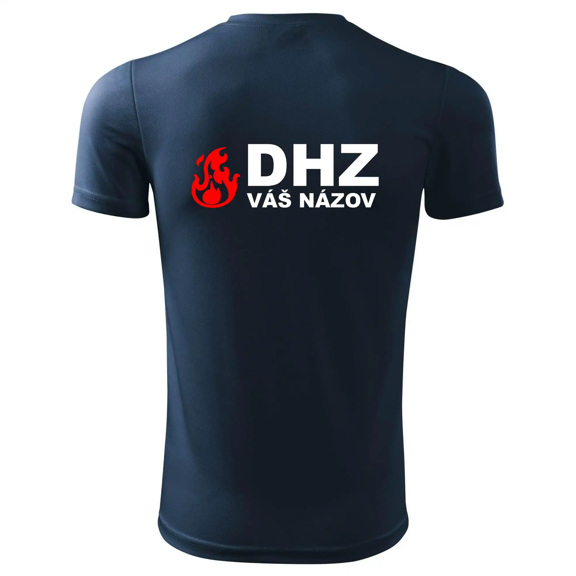 DHZ (oheň, firesport, názov sboru - vlastný nápis)