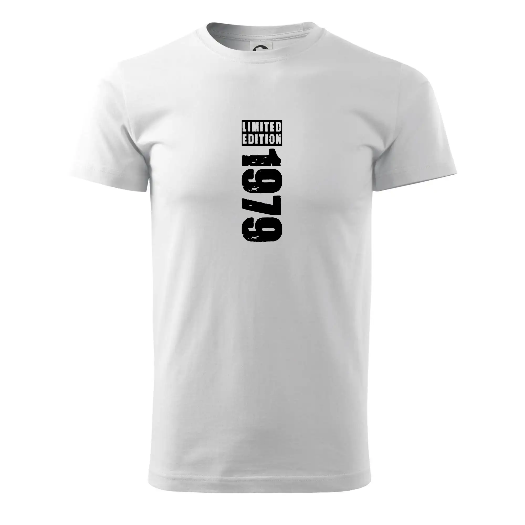 Trička s ročníkom 1979 - Limited edition 1979 pruh - Tričko extra veľké  (5-8XL)