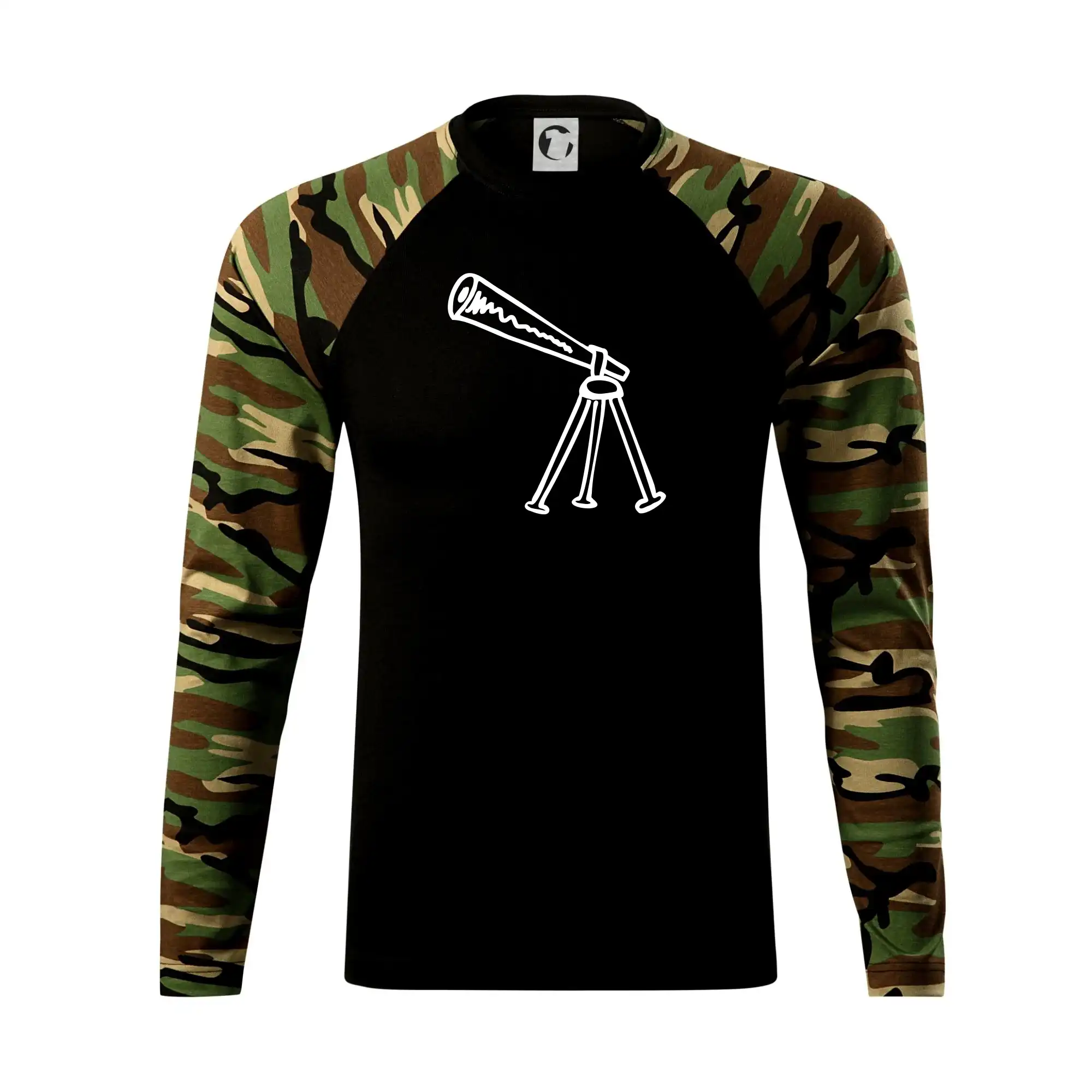 Tričká pre zamilovaných - Nebe - Ďalekohľad - Camouflage LS