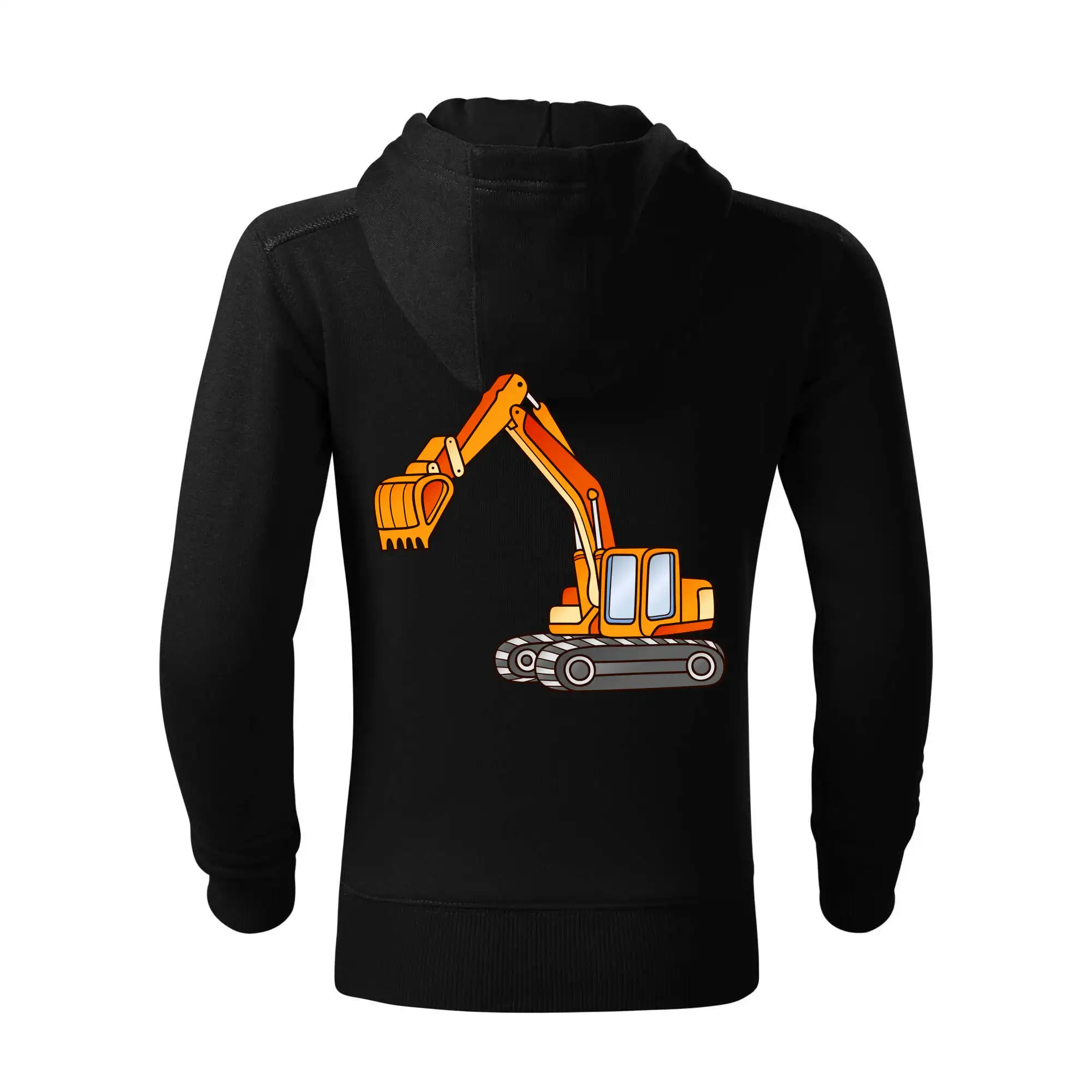 Bagr bez nápisu oranžový