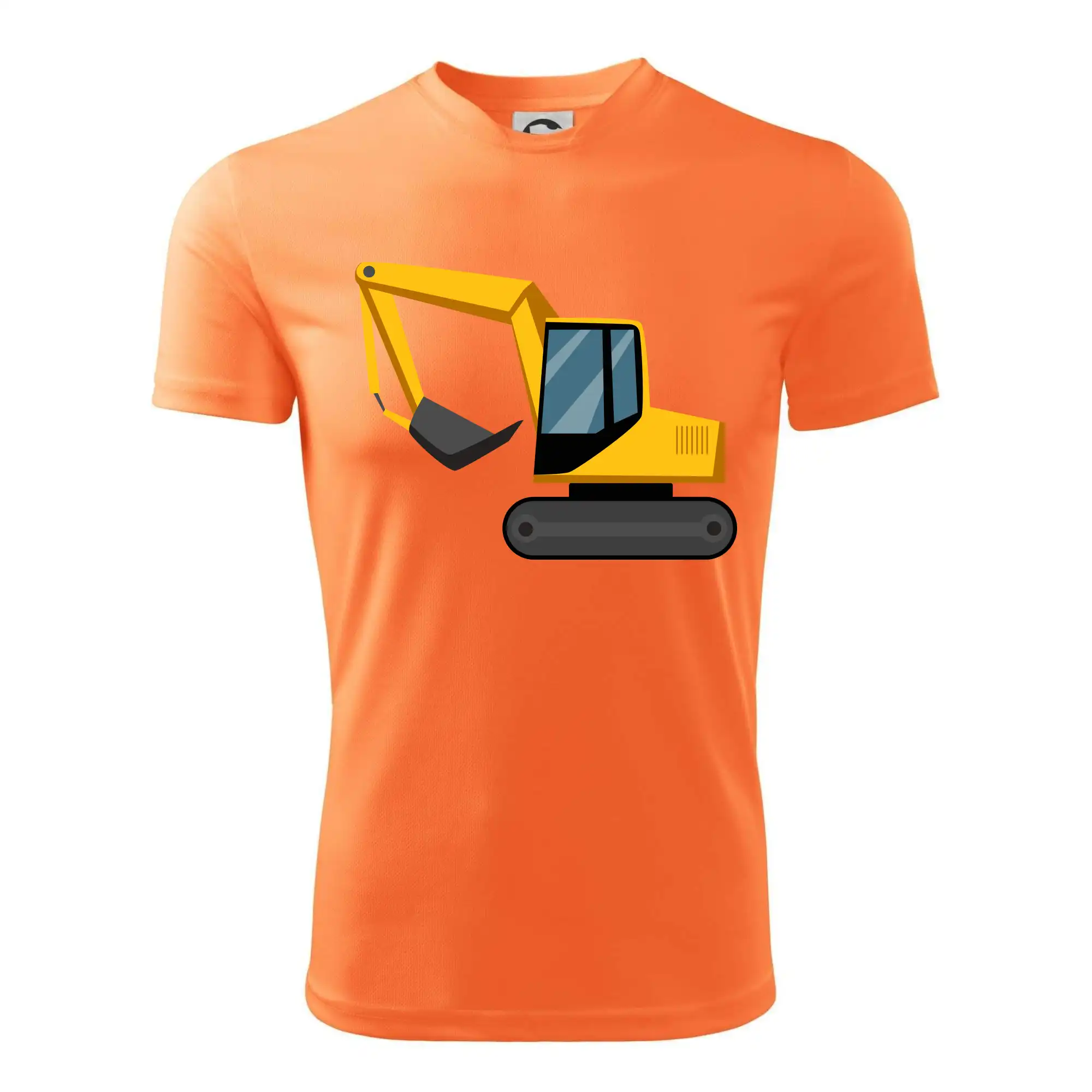 Bagr bez nápisu  z boku