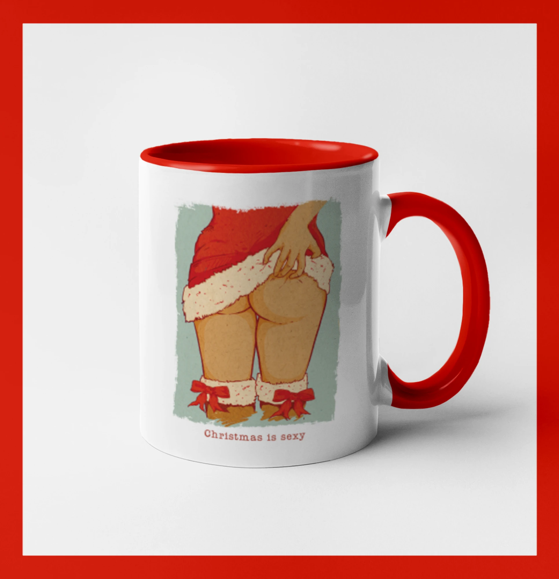 Sexy tričká - Christmas is sexy - Hrnček 