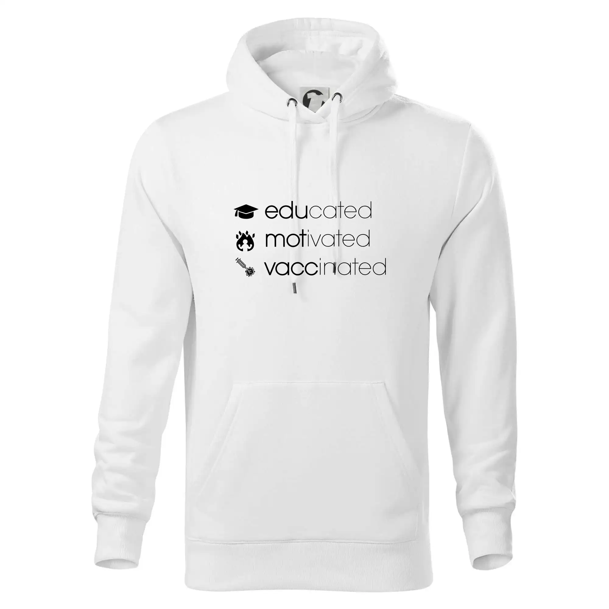 Educated motivated vaccinated