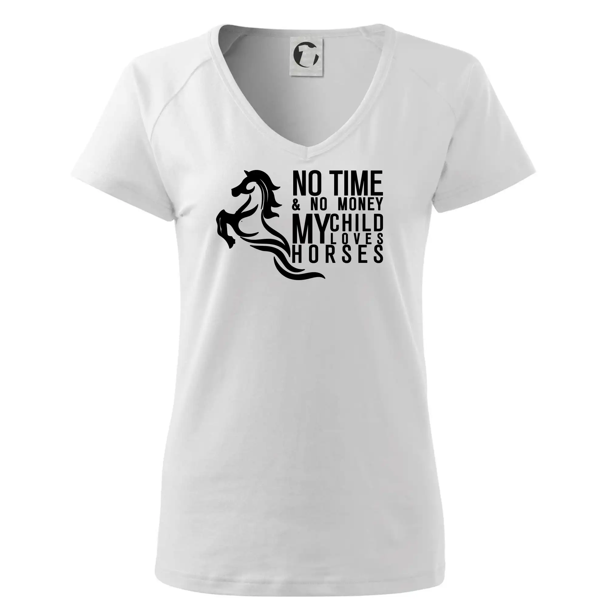 No time no money my child loves horses