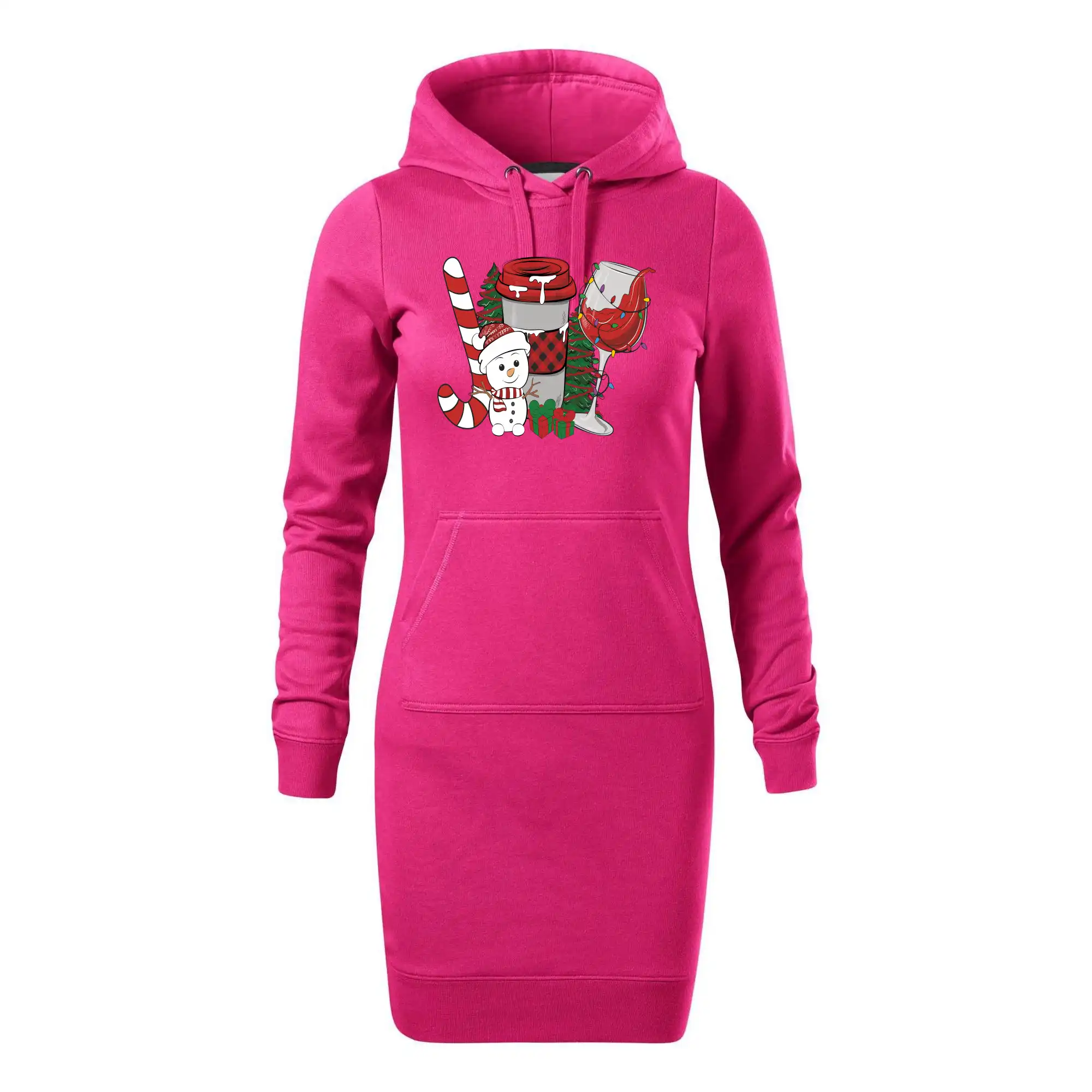 Vánoce, víno a sněhulák