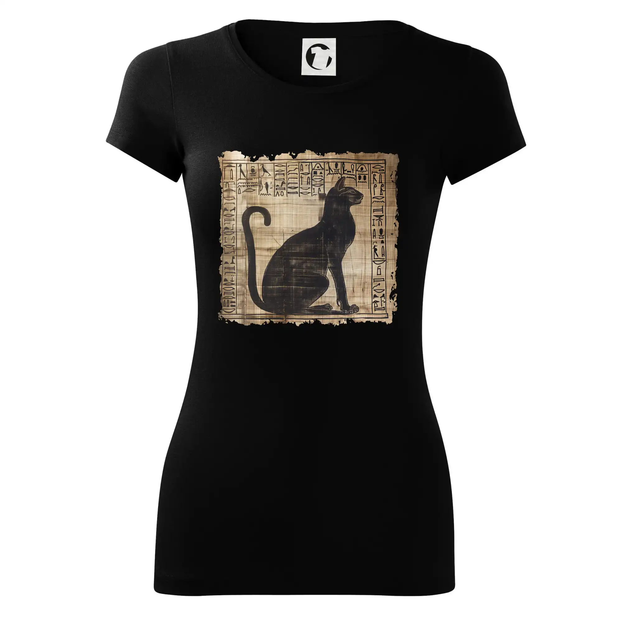 Egyptské hieroglyfy kočka