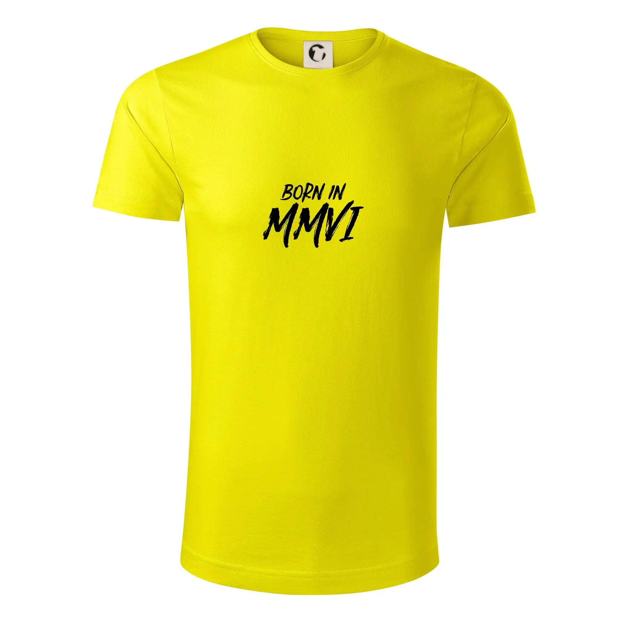 Trička s ročníkom 2006 - Born in - Rímske číslo 2006 - Tričko z organickej bavlny