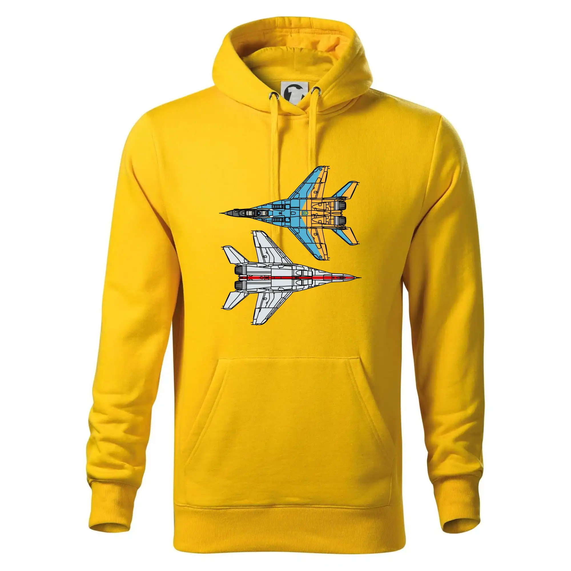 Mig 29 Fulcrum ze spoda a ze zhora