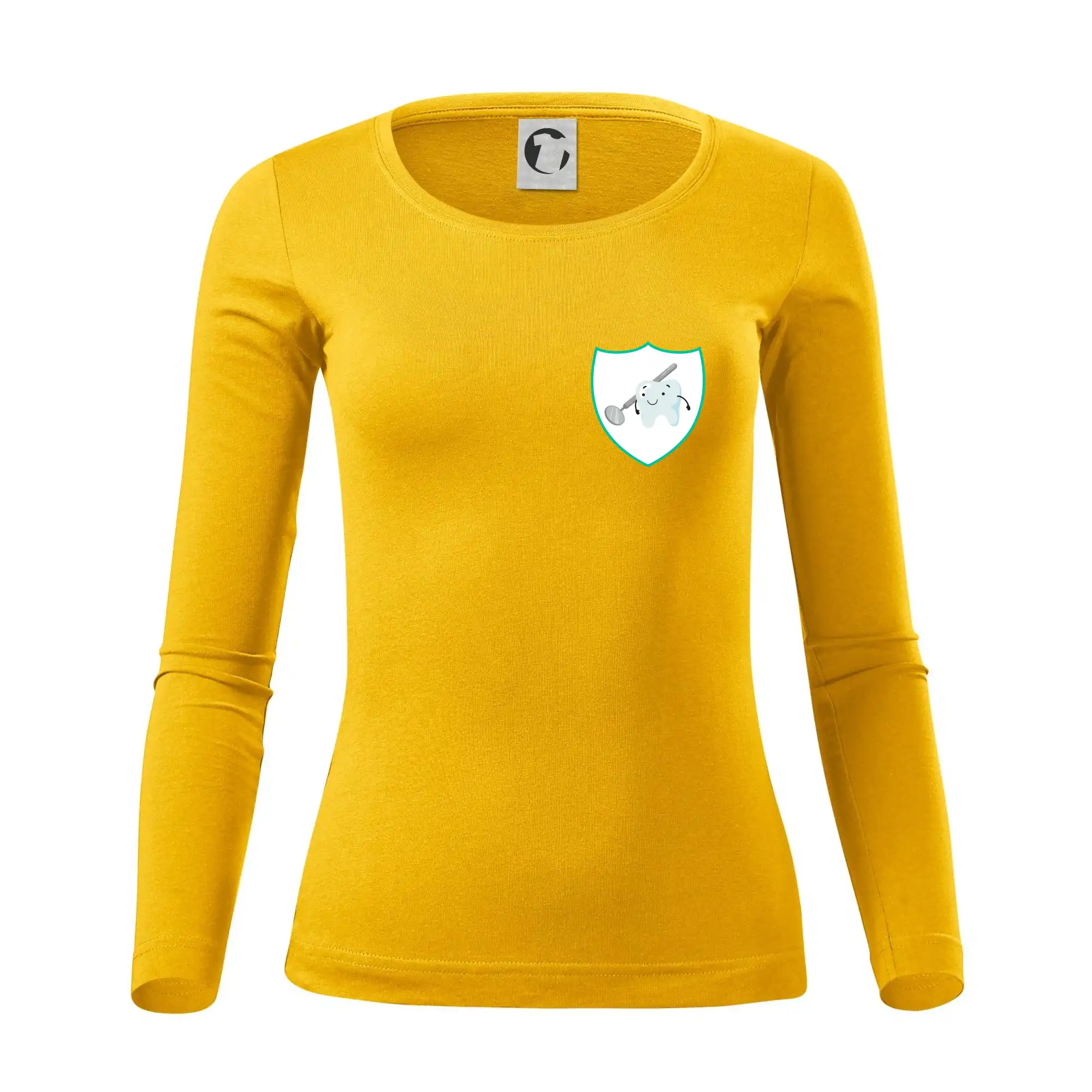 Zoubek na prsu - zrcátko