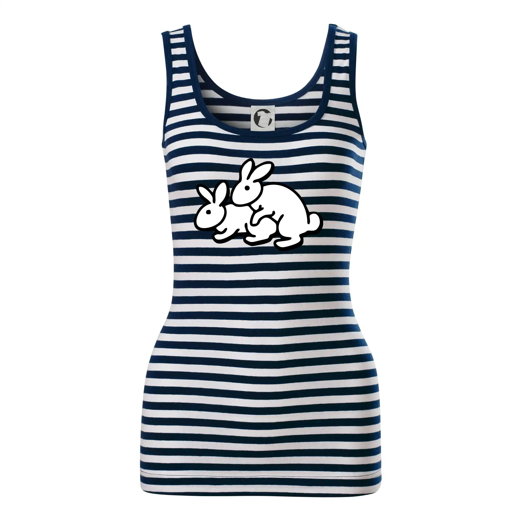Sexy tričká - Dupkajúce králiky - Sailor tielko na vodu