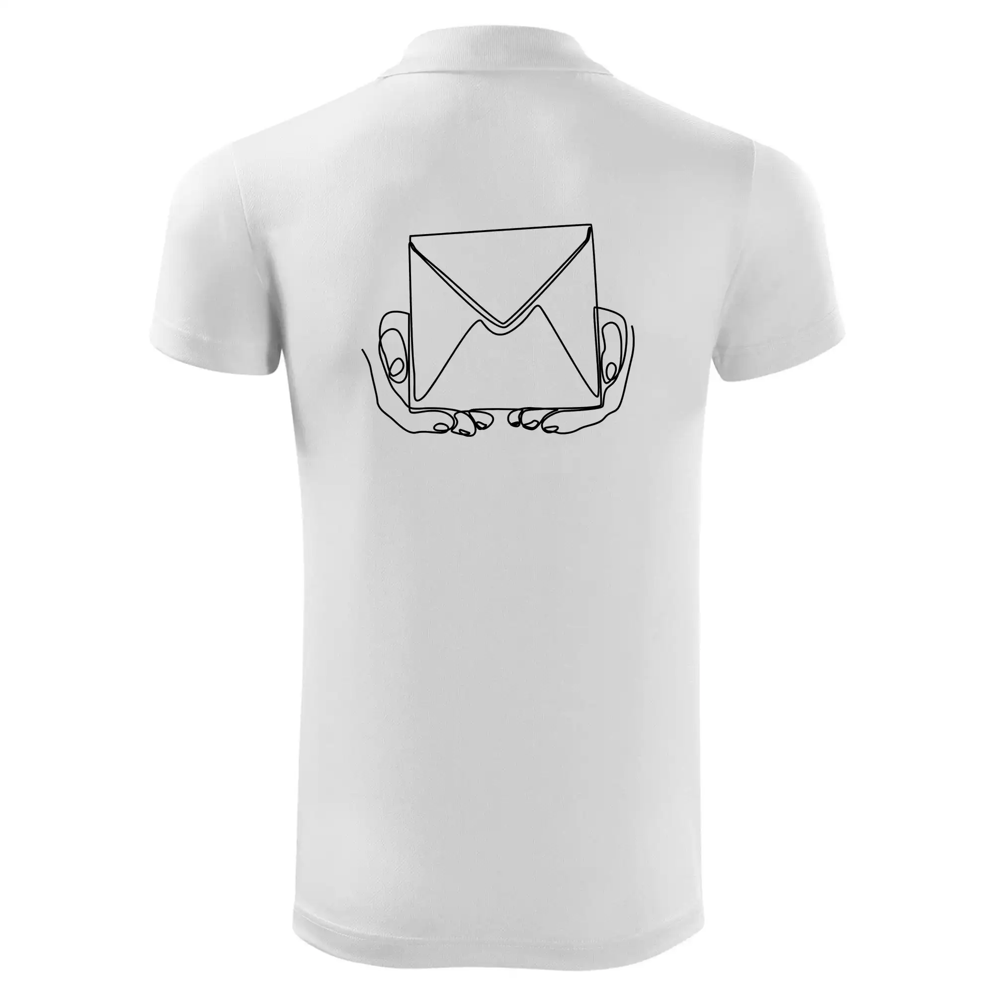 Obálka pošták jedním tahem