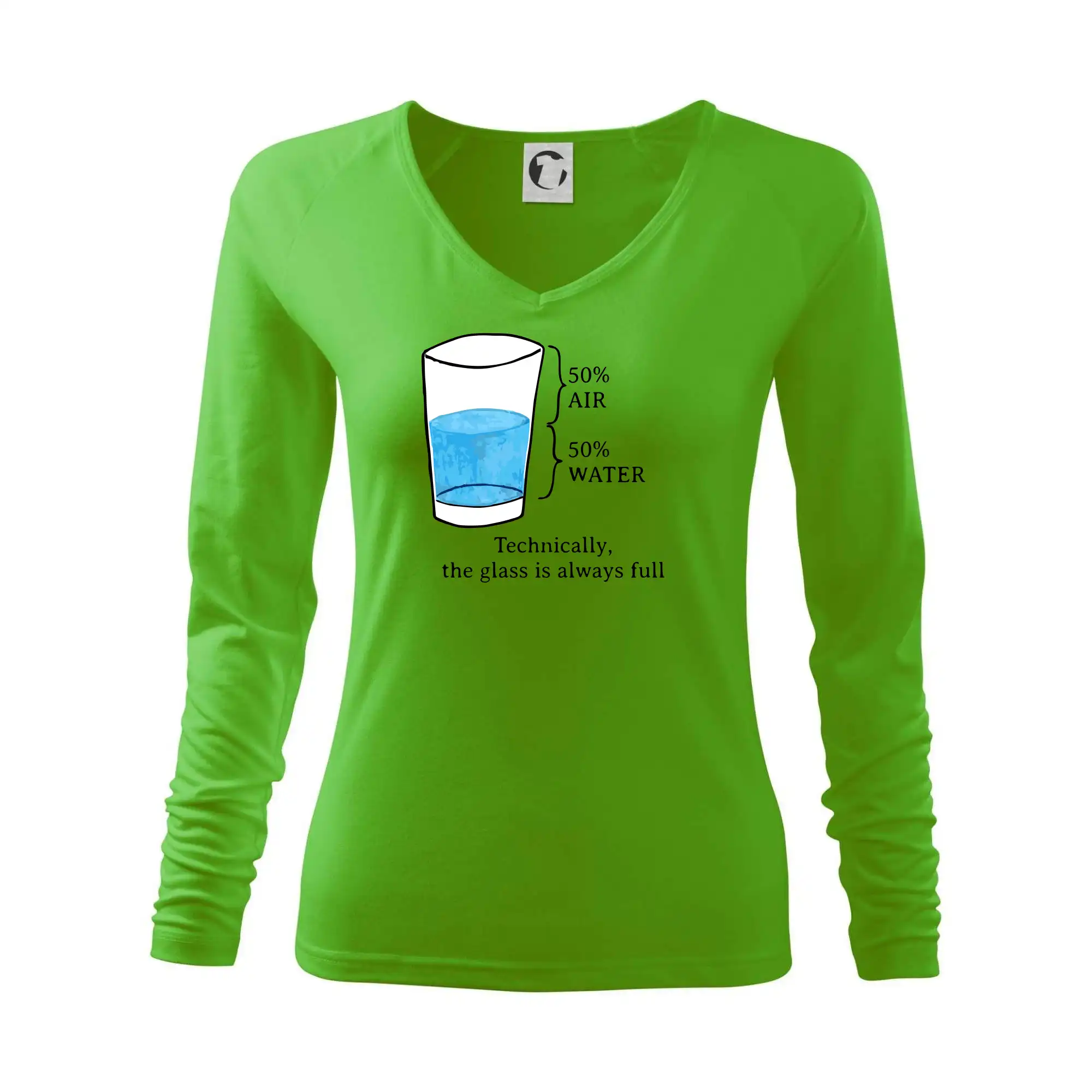 Technically, the glass is always full