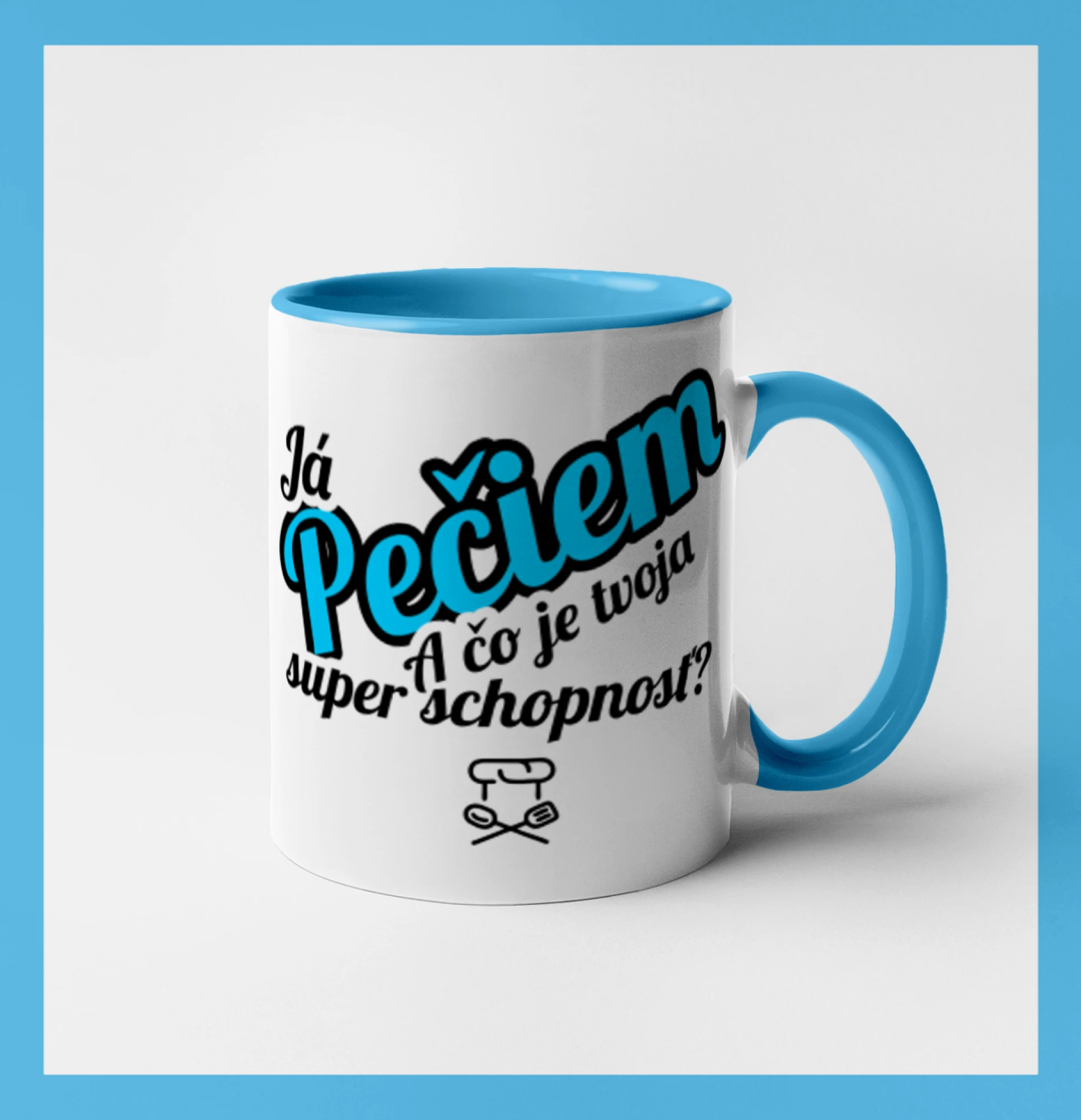 Kuchár a pekár - Já pečiem - tvoja super schopnosť - šikmý - Hrnček 