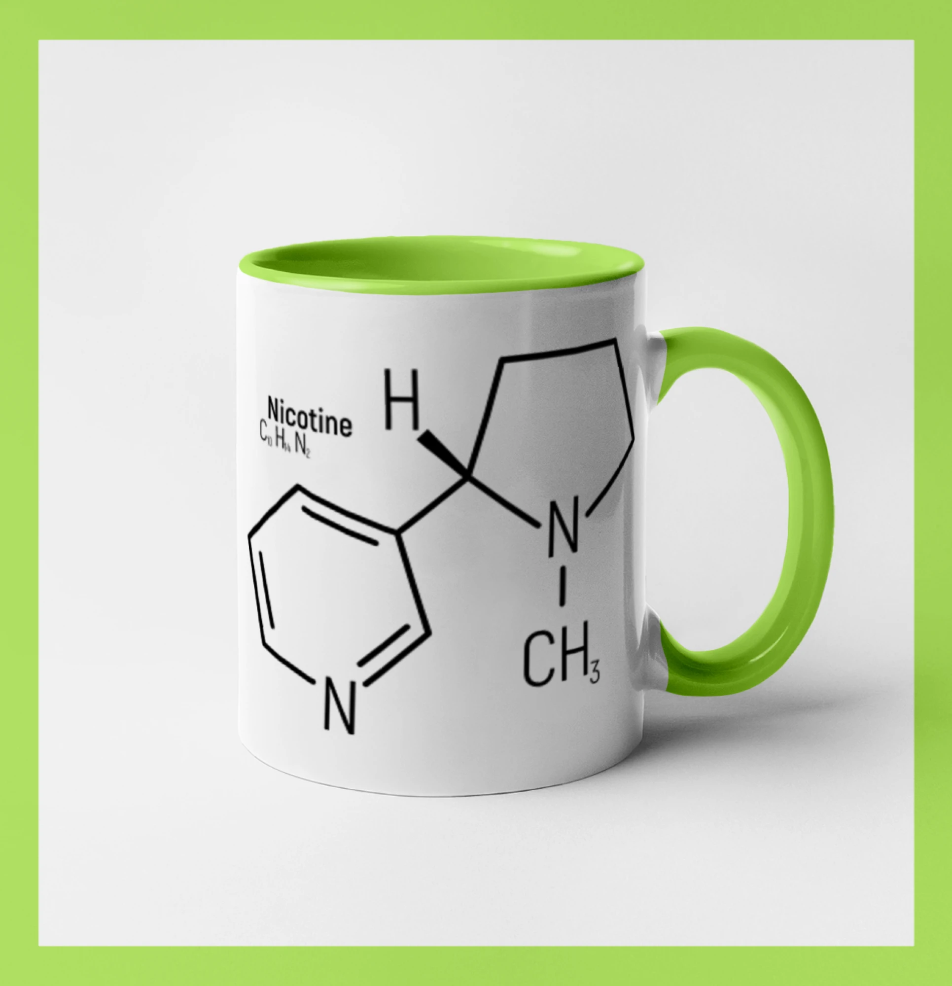 Molekulárna štruktúra Nikotín