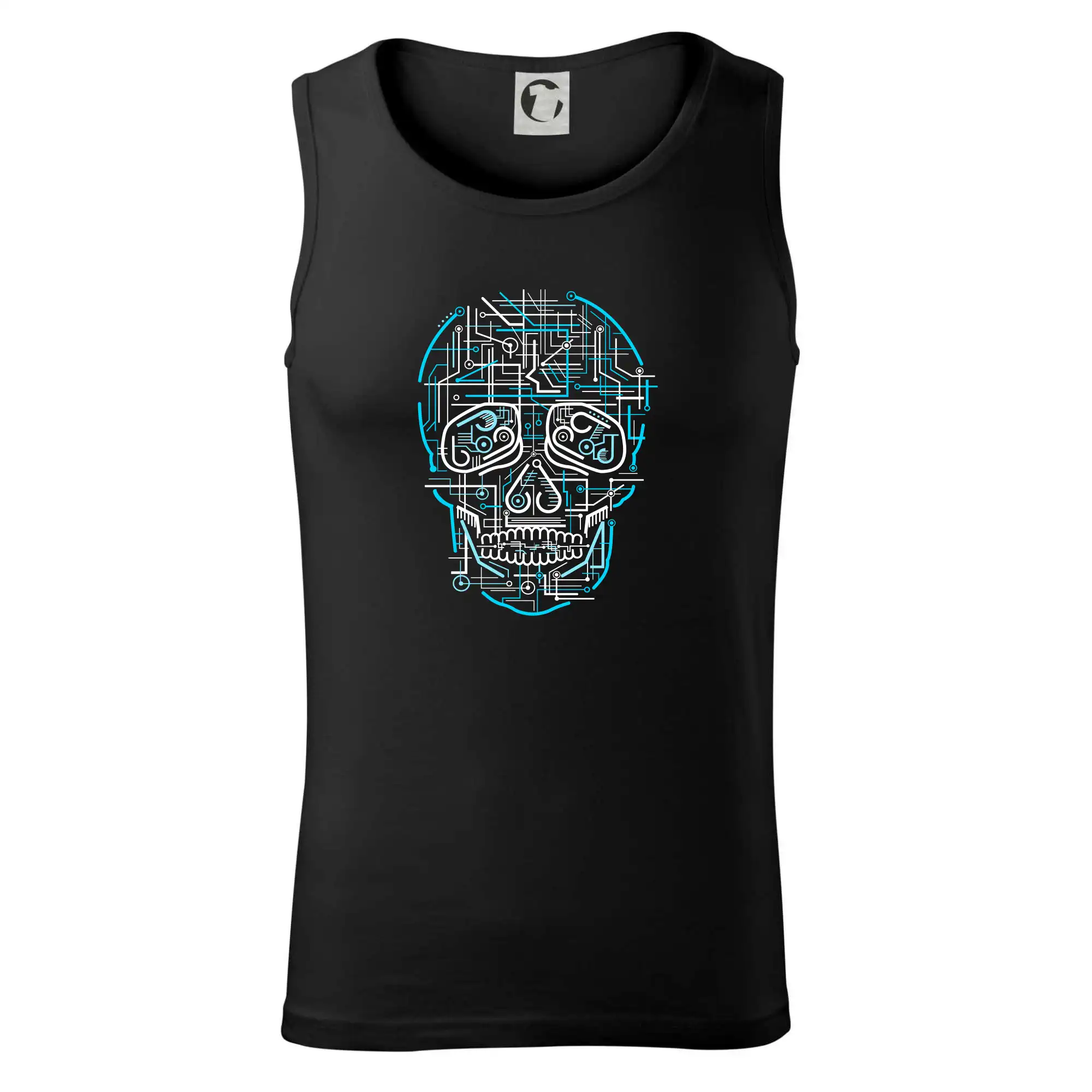 Grafické tričká - Electric Skull - Tielko pánske Core
